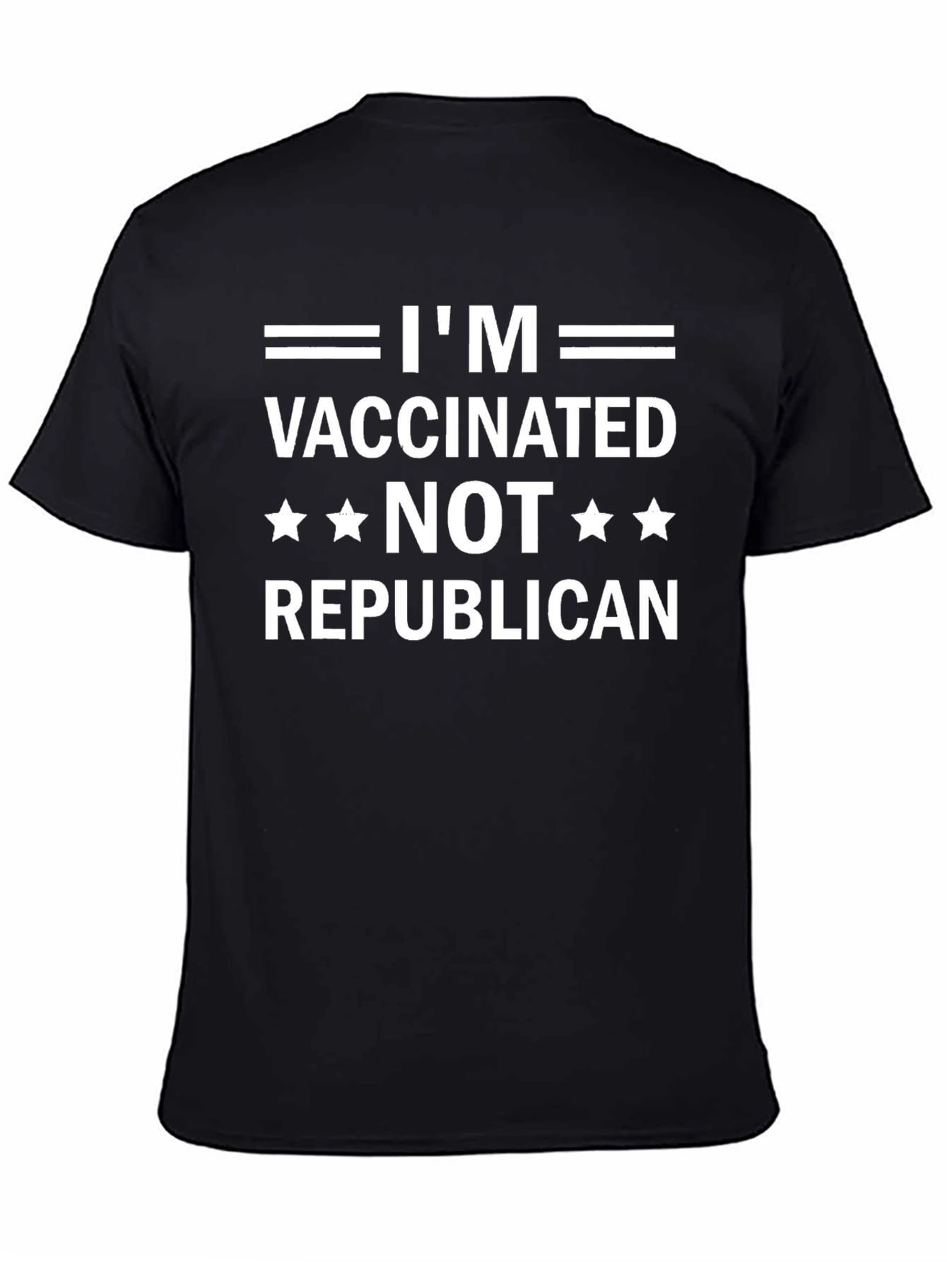 Vaccinated Not Republican Graphic Tee