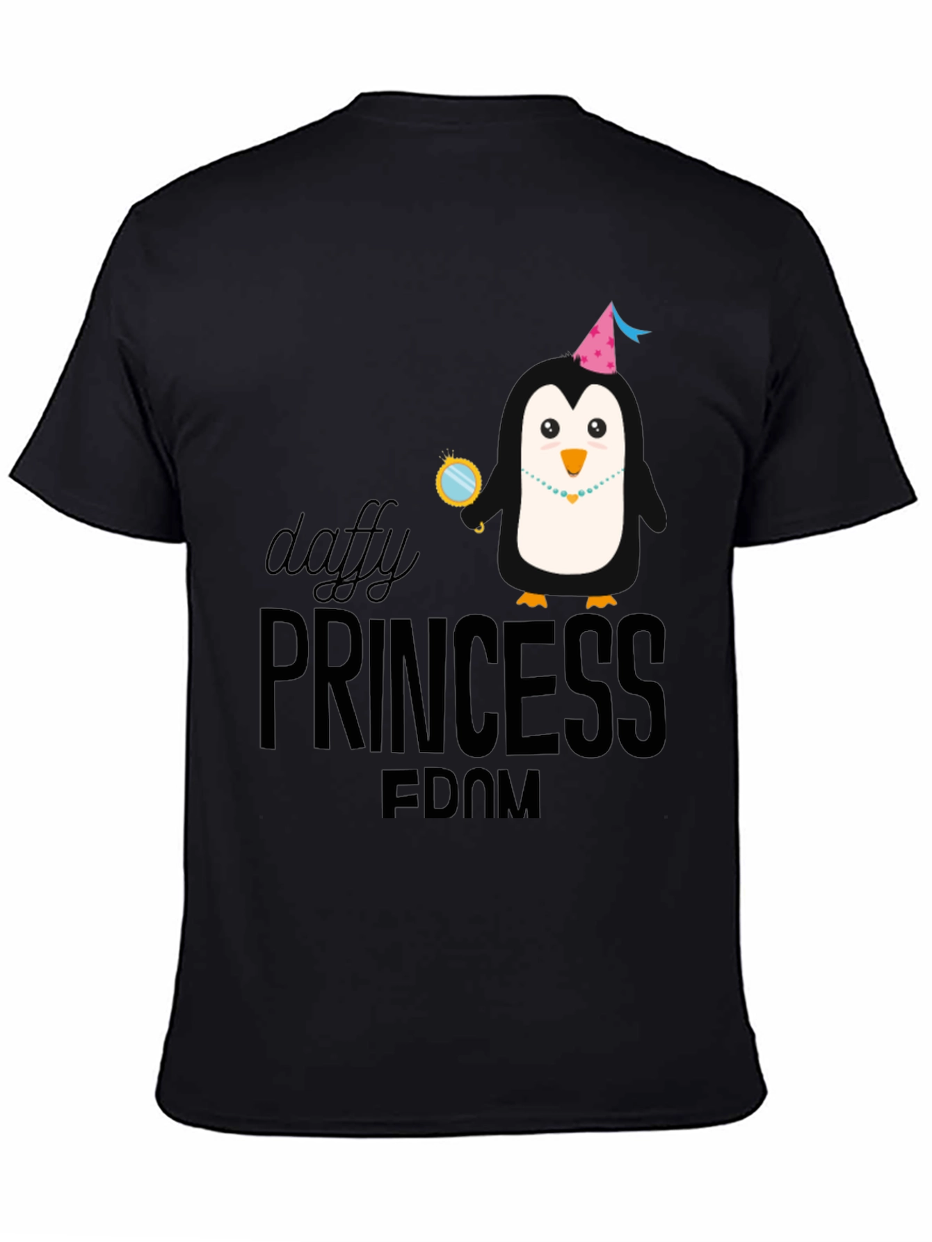 Daffy Princess Penguin T-Shirt - Soft Cotton