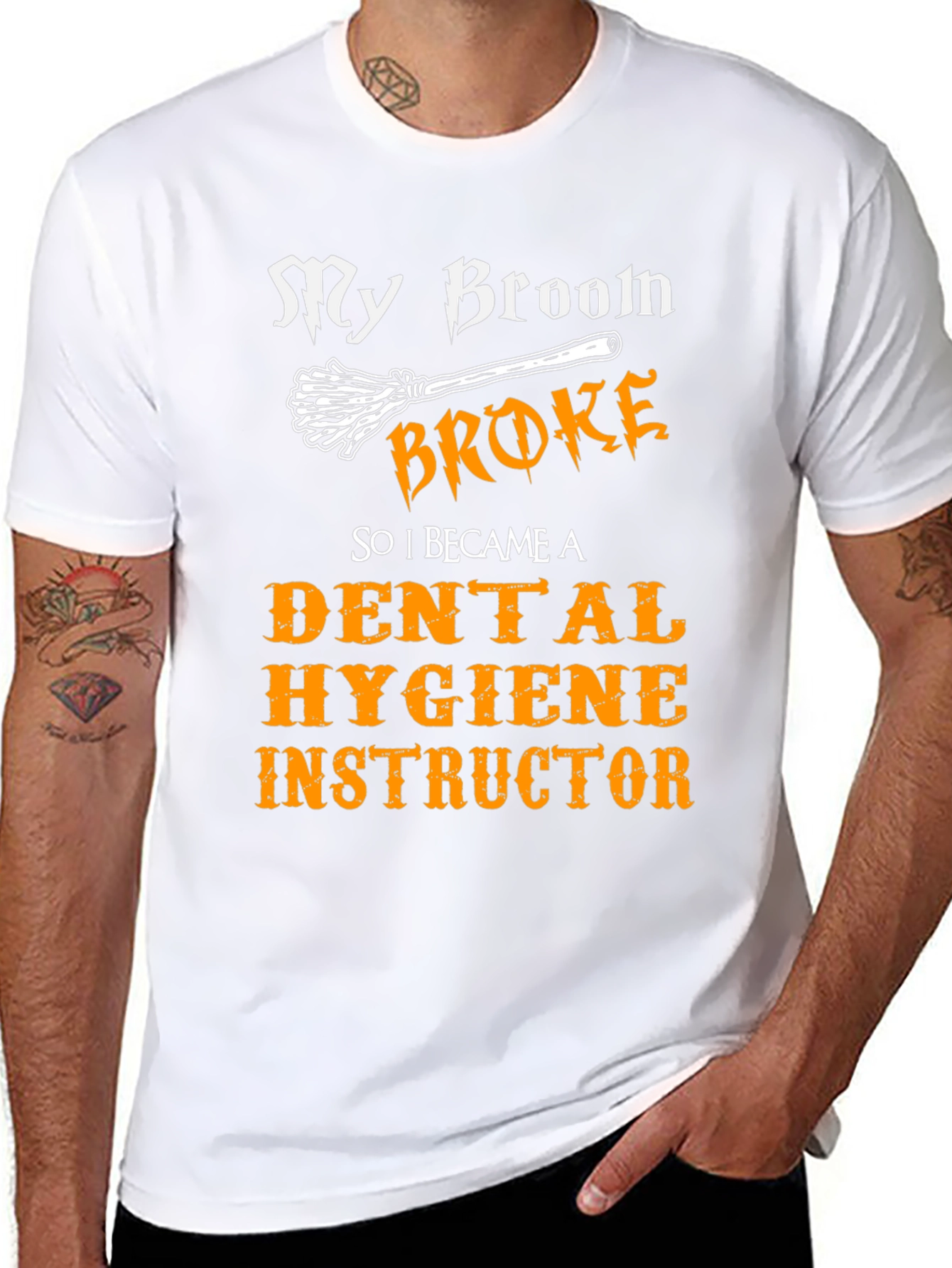 Dental Hygiene Instructor T-Shirt - Funny Halloween Tee