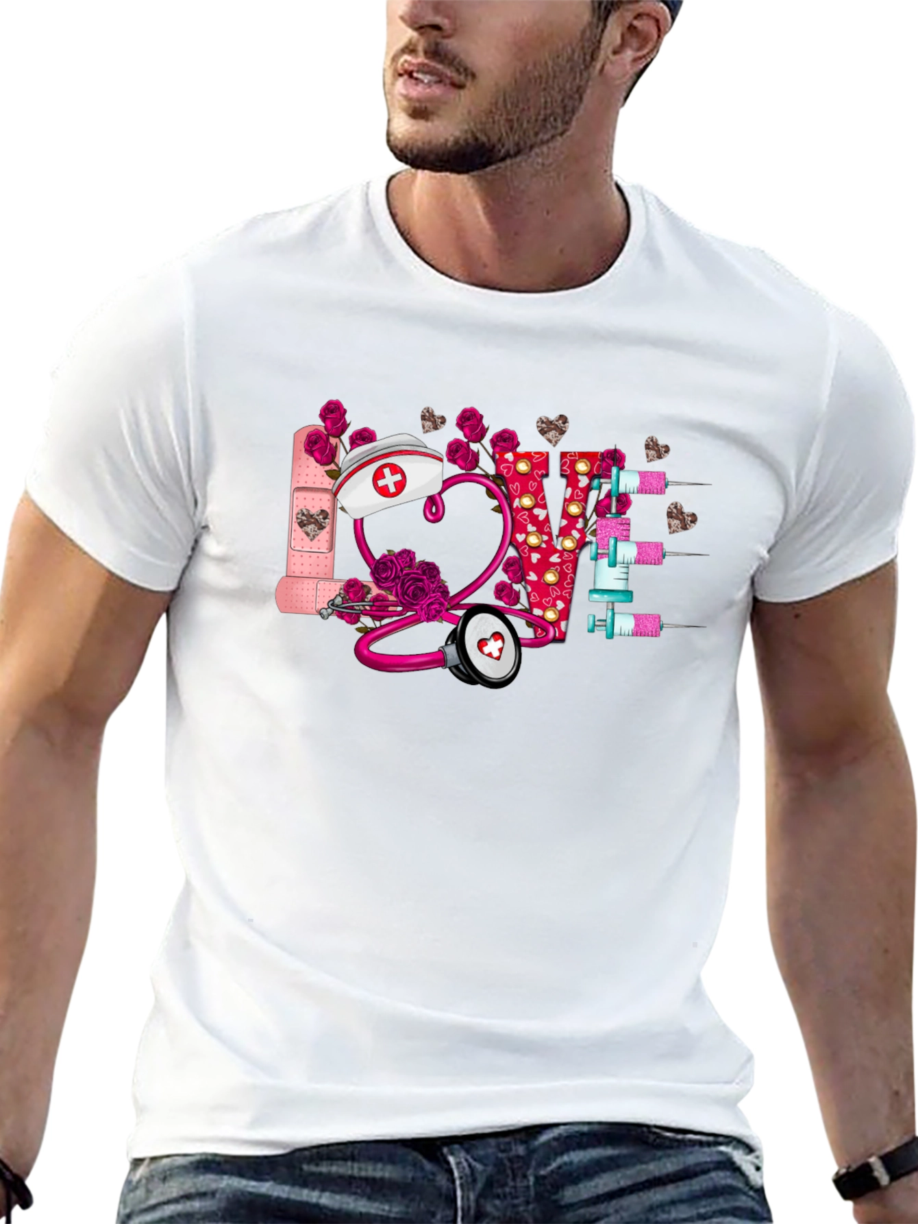 Nurse Love T-Shirt - Perfect for Healthcare Professionals