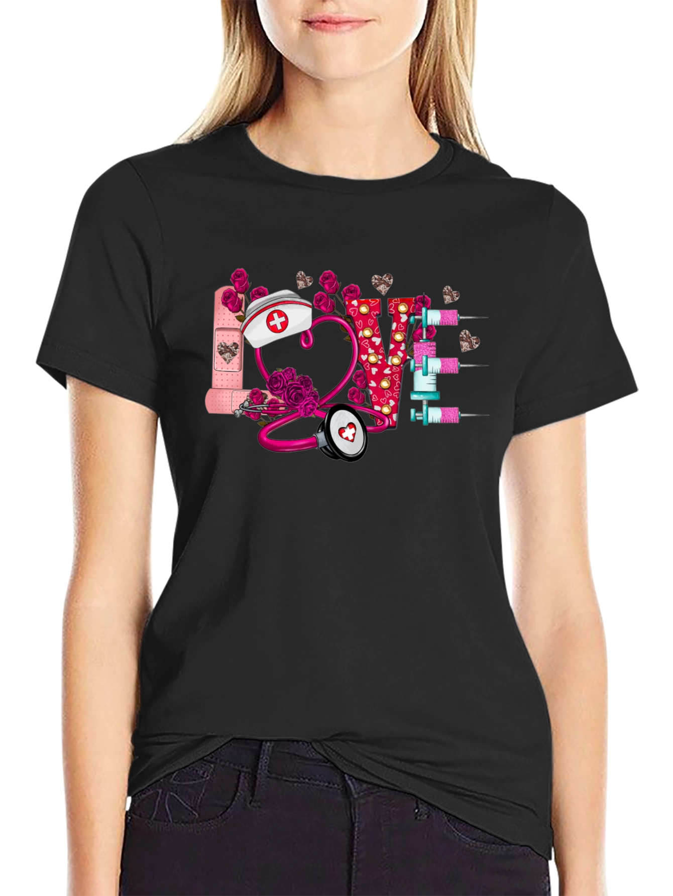 Nurse Love T-Shirt - Perfect for Healthcare Professionals