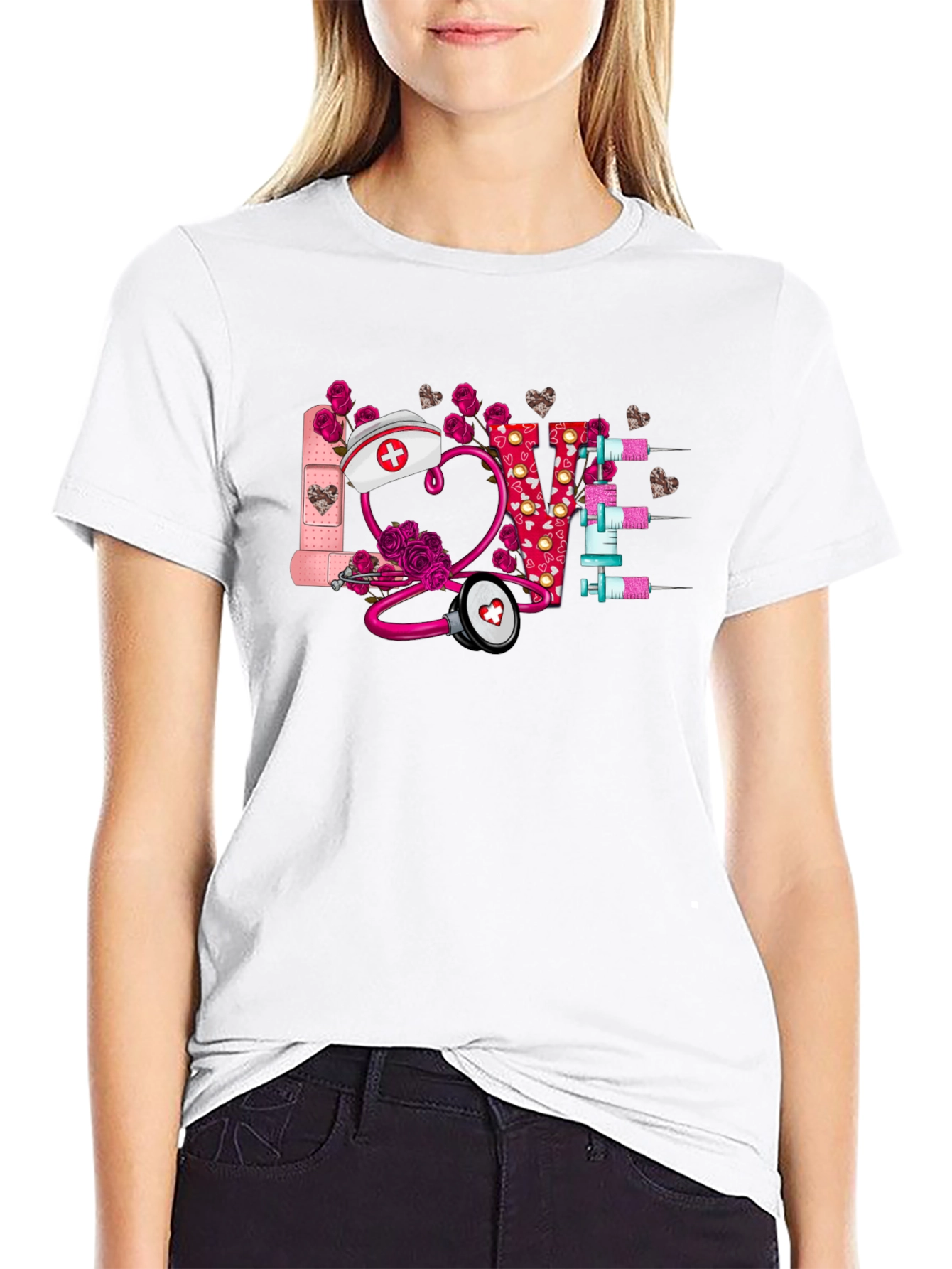 Nurse Love T-Shirt - Perfect for Healthcare Professionals