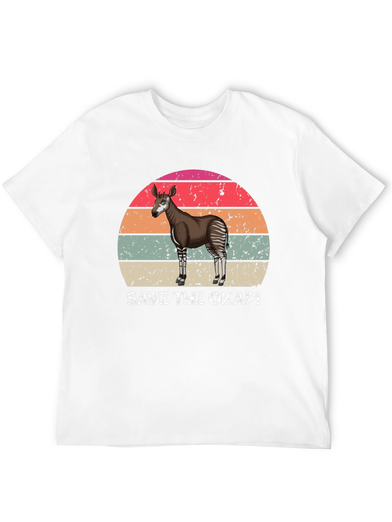 Save the Okapi T-Shirt - Graphic Animal Tee