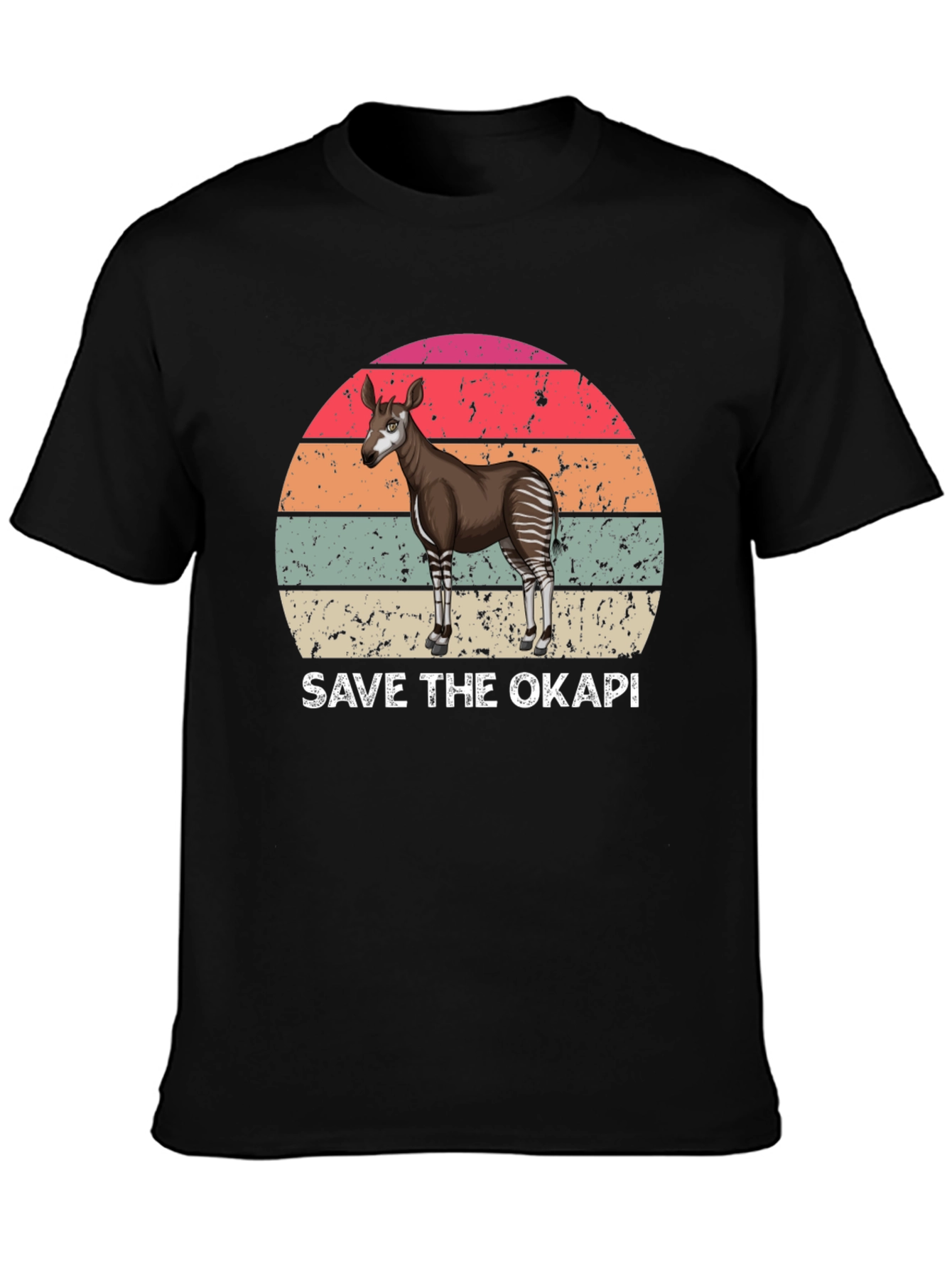 Save the Okapi T-Shirt - Graphic Animal Tee