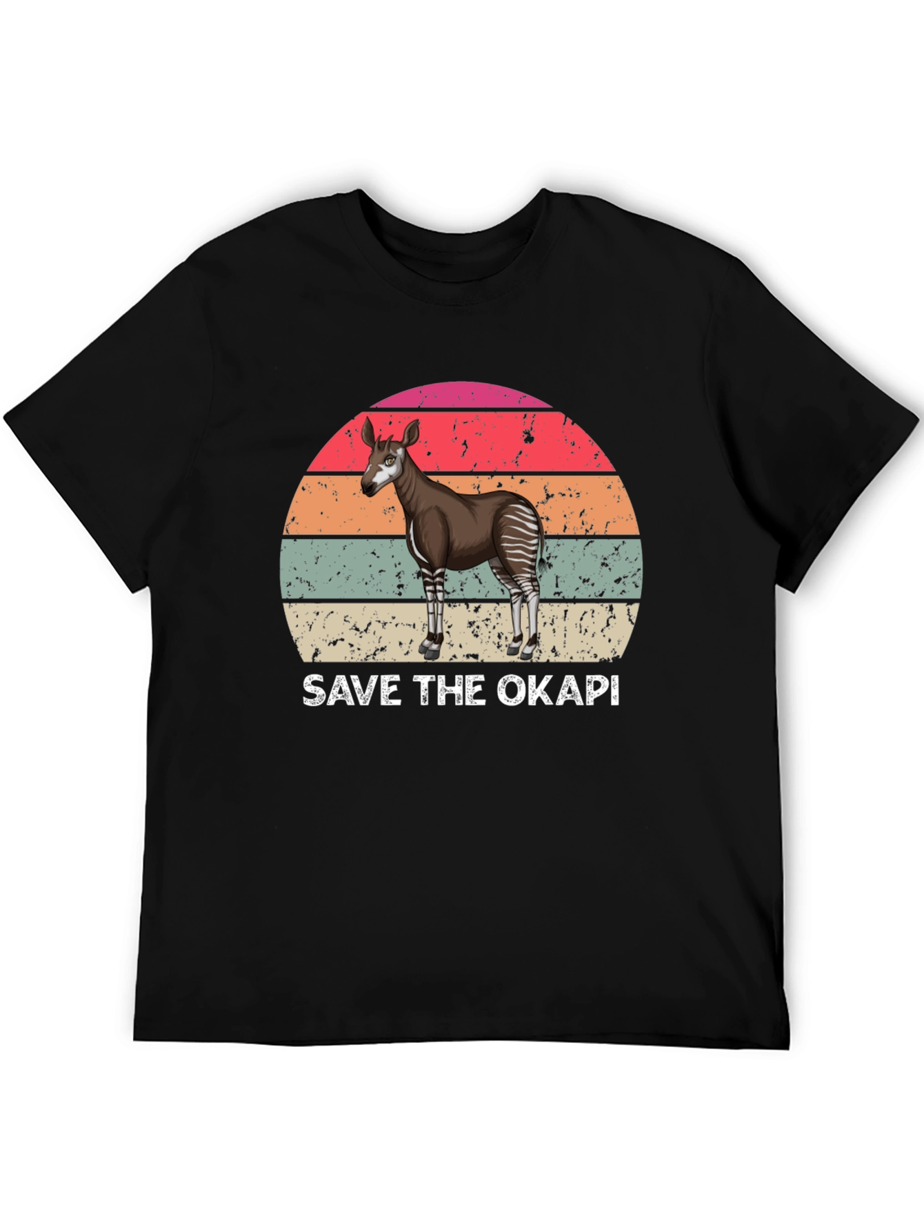 Save the Okapi T-Shirt - Graphic Animal Tee