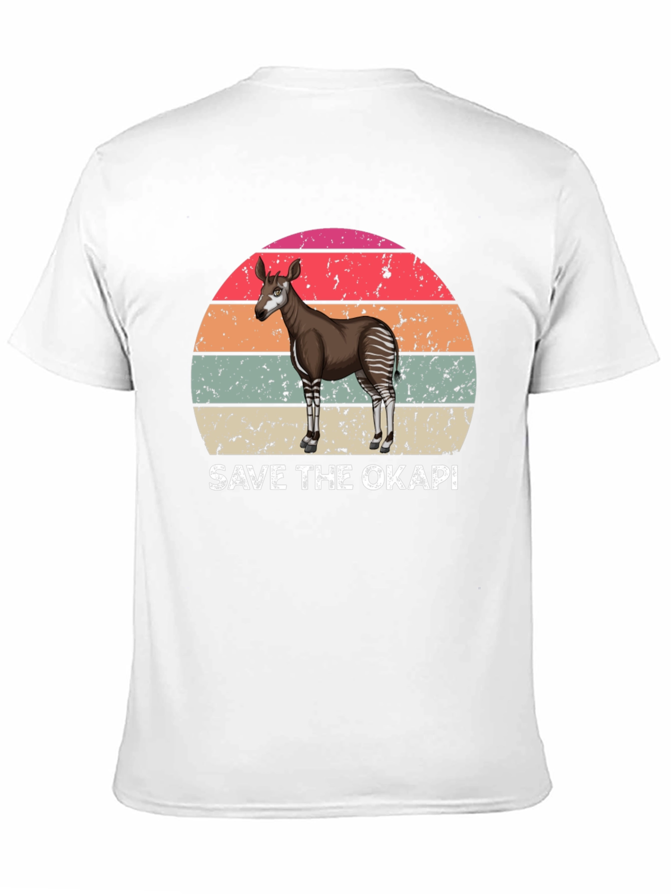 Save the Okapi T-Shirt - Graphic Animal Tee