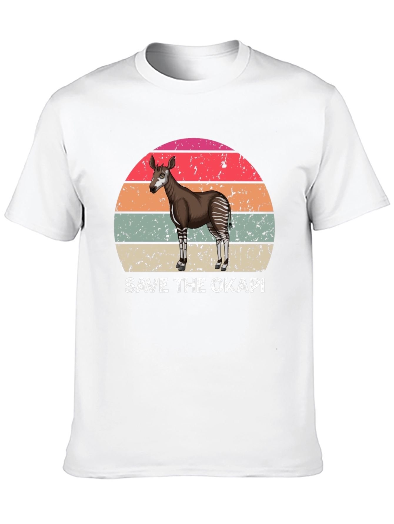 Save the Okapi T-Shirt - Graphic Animal Tee
