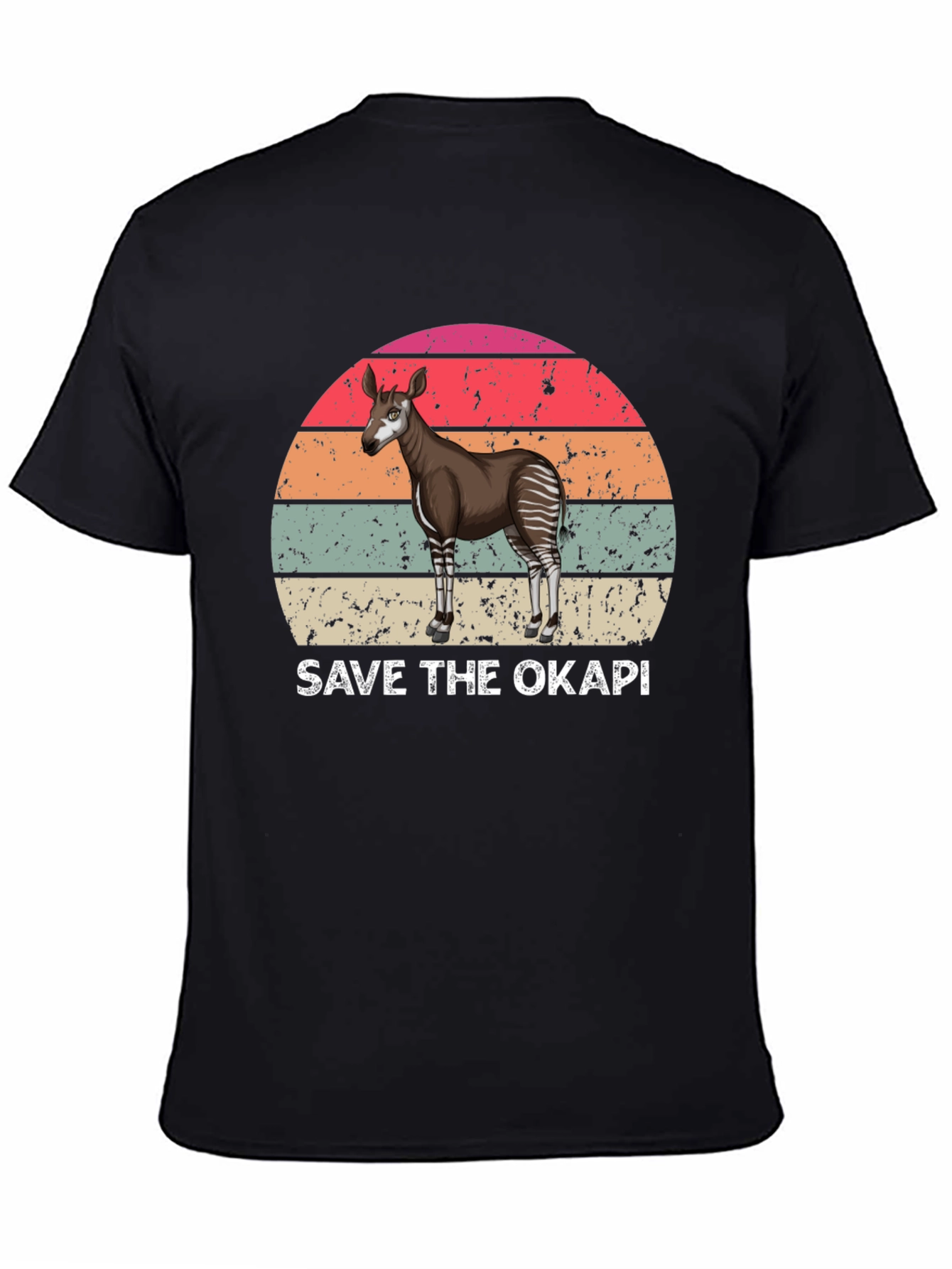 Save the Okapi T-Shirt - Graphic Animal Tee