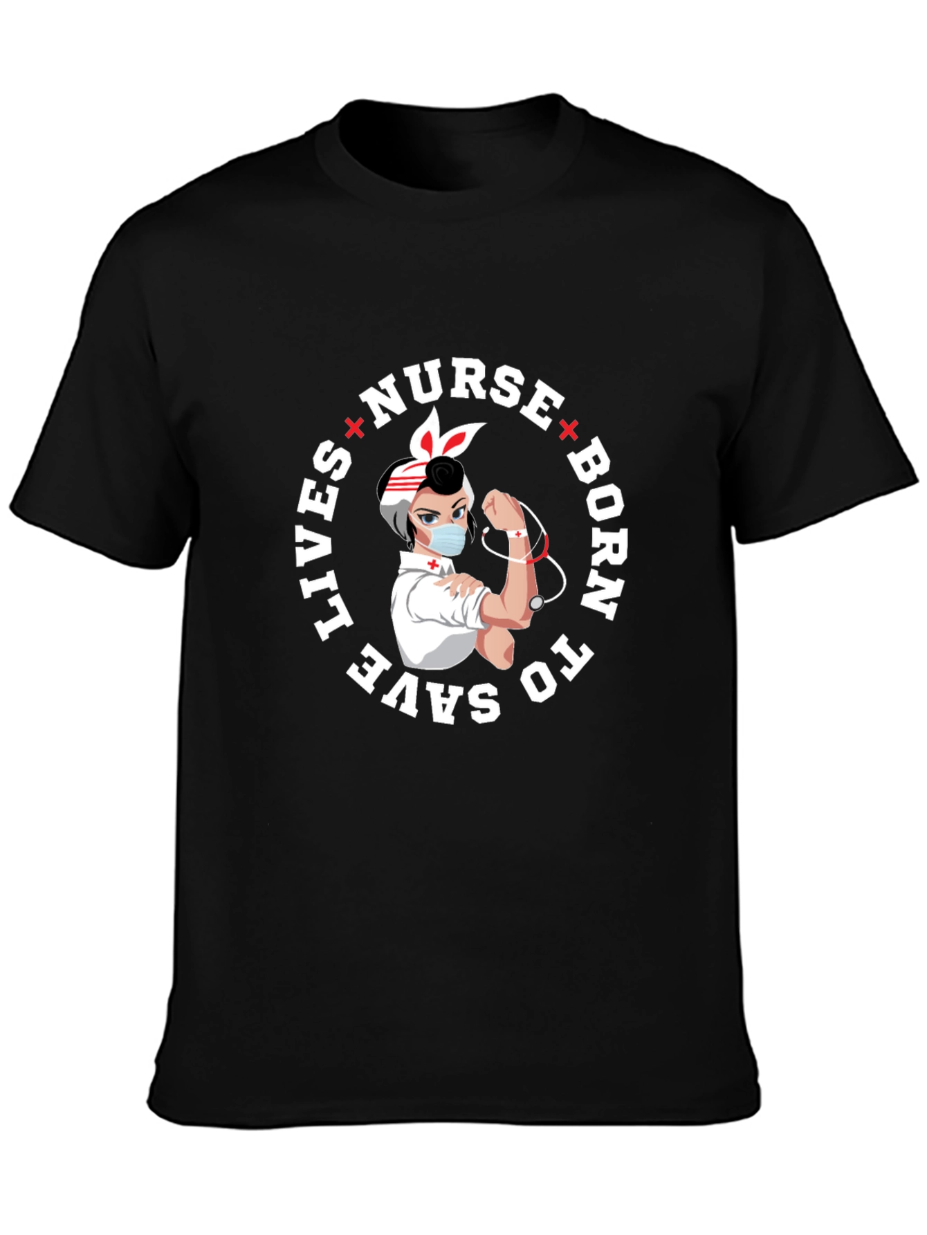 Nurse Born to Save Lives T-Shirt