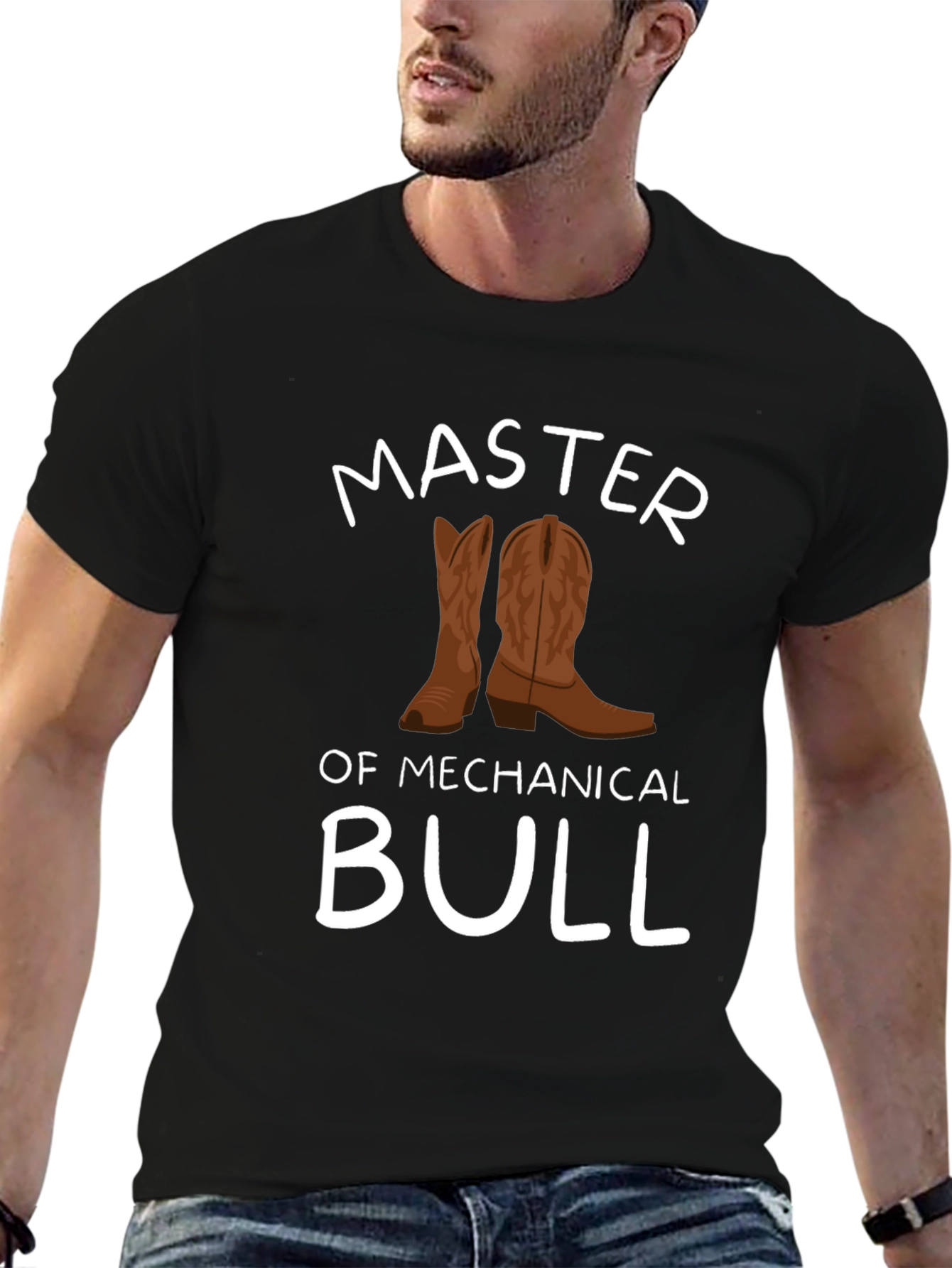 Master of Mechanical Bull Graphic Tee
