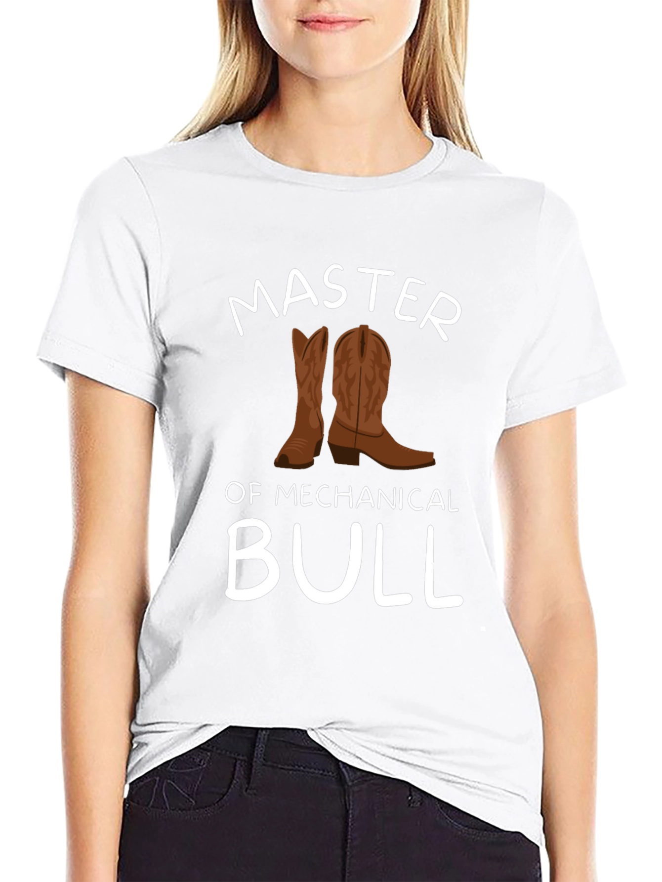 Master of Mechanical Bull Graphic Tee