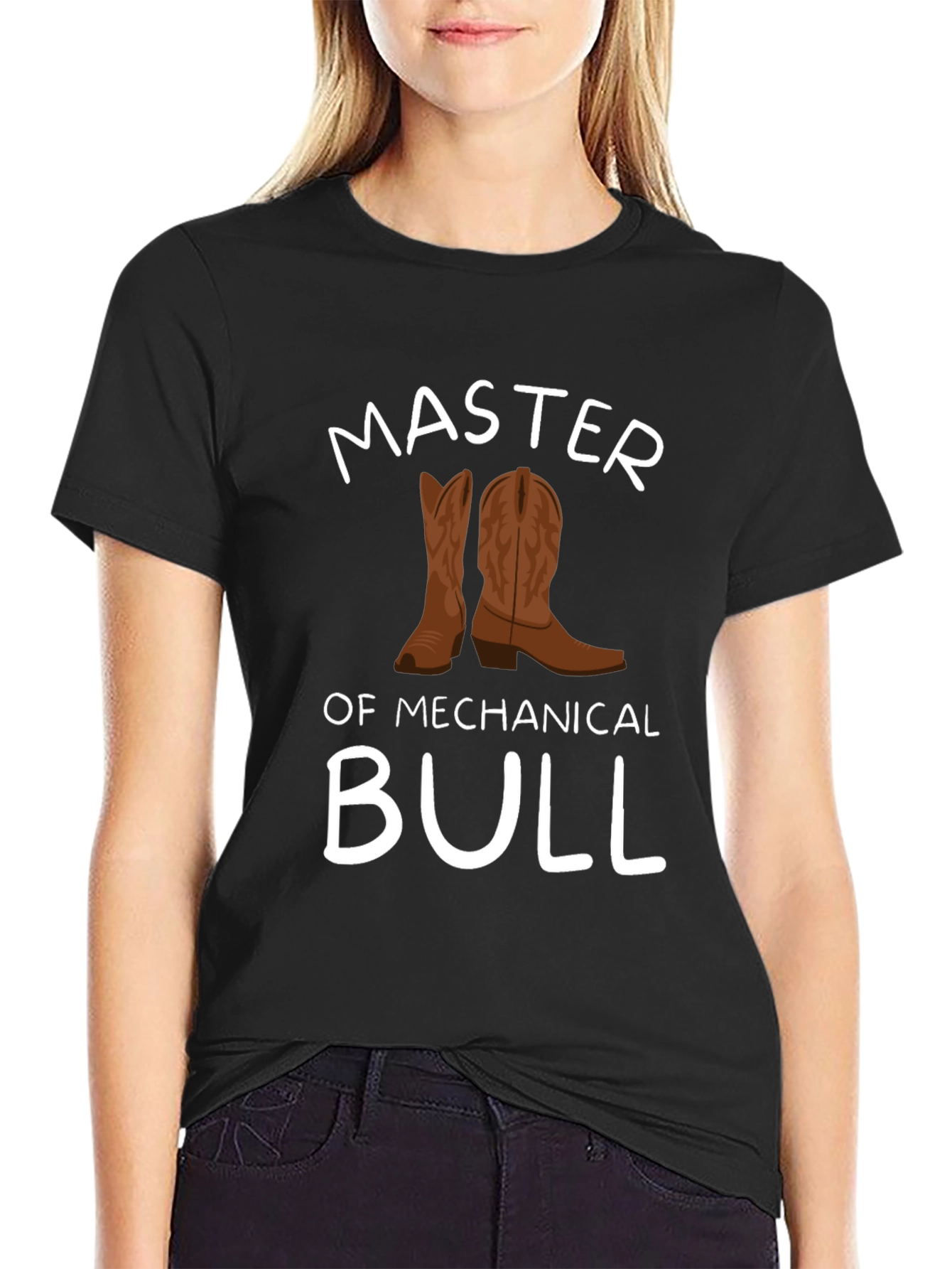 Master of Mechanical Bull Graphic Tee