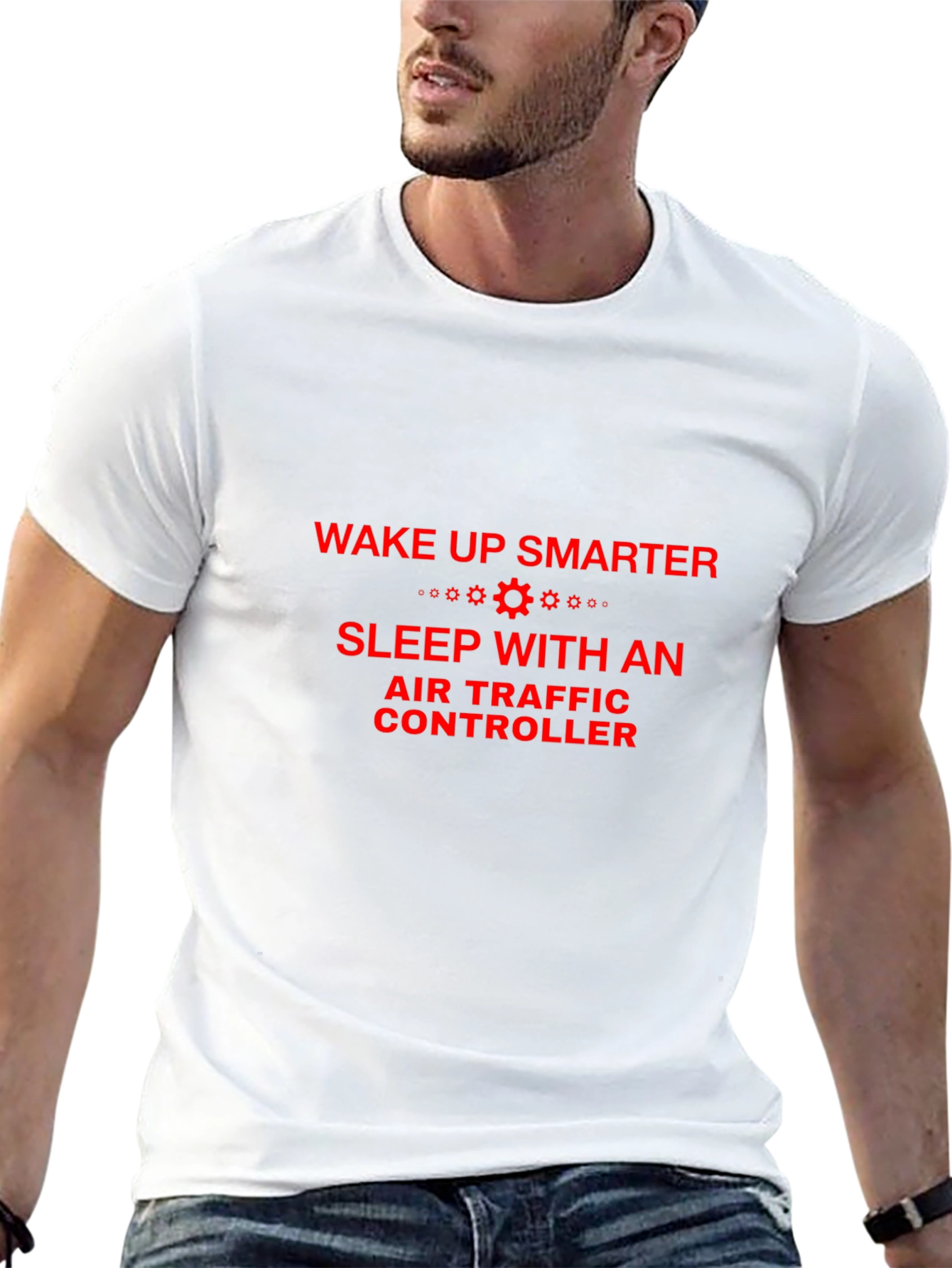 Wake Up Smarter Air Traffic Controller T-Shirt