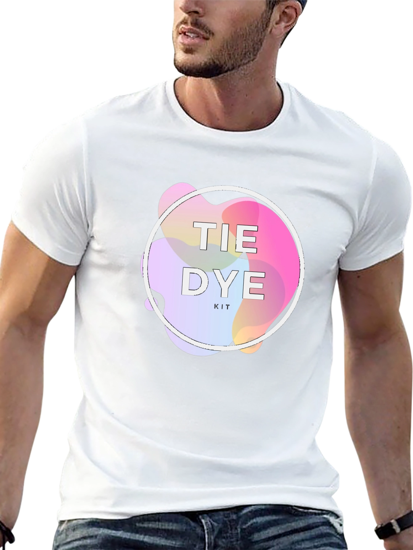 Tie Dye Kit T-Shirt - Trendy Graphic Tee