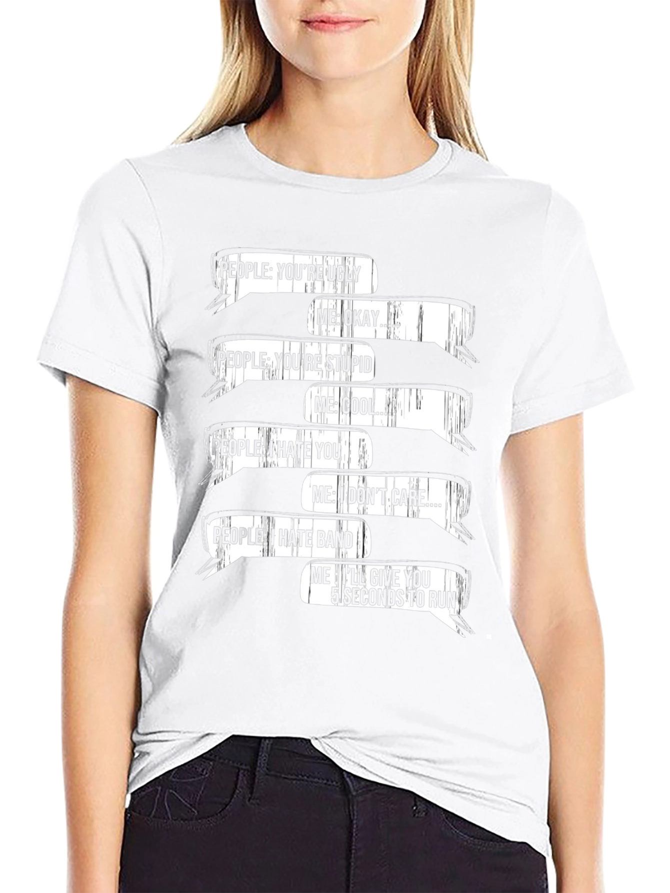 Funny Sarcastic Graphic Tee - 5 Seconds to Run