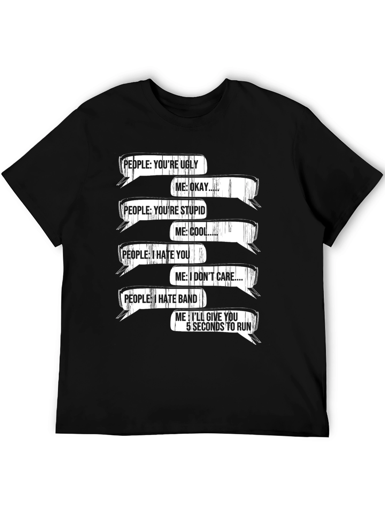 Funny Sarcastic Graphic Tee - 5 Seconds to Run