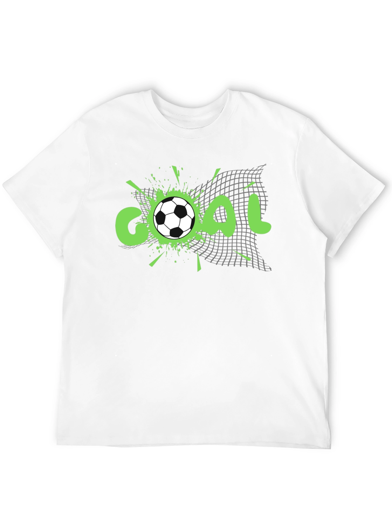 Goal! Soccer Graphic Tee - Black
