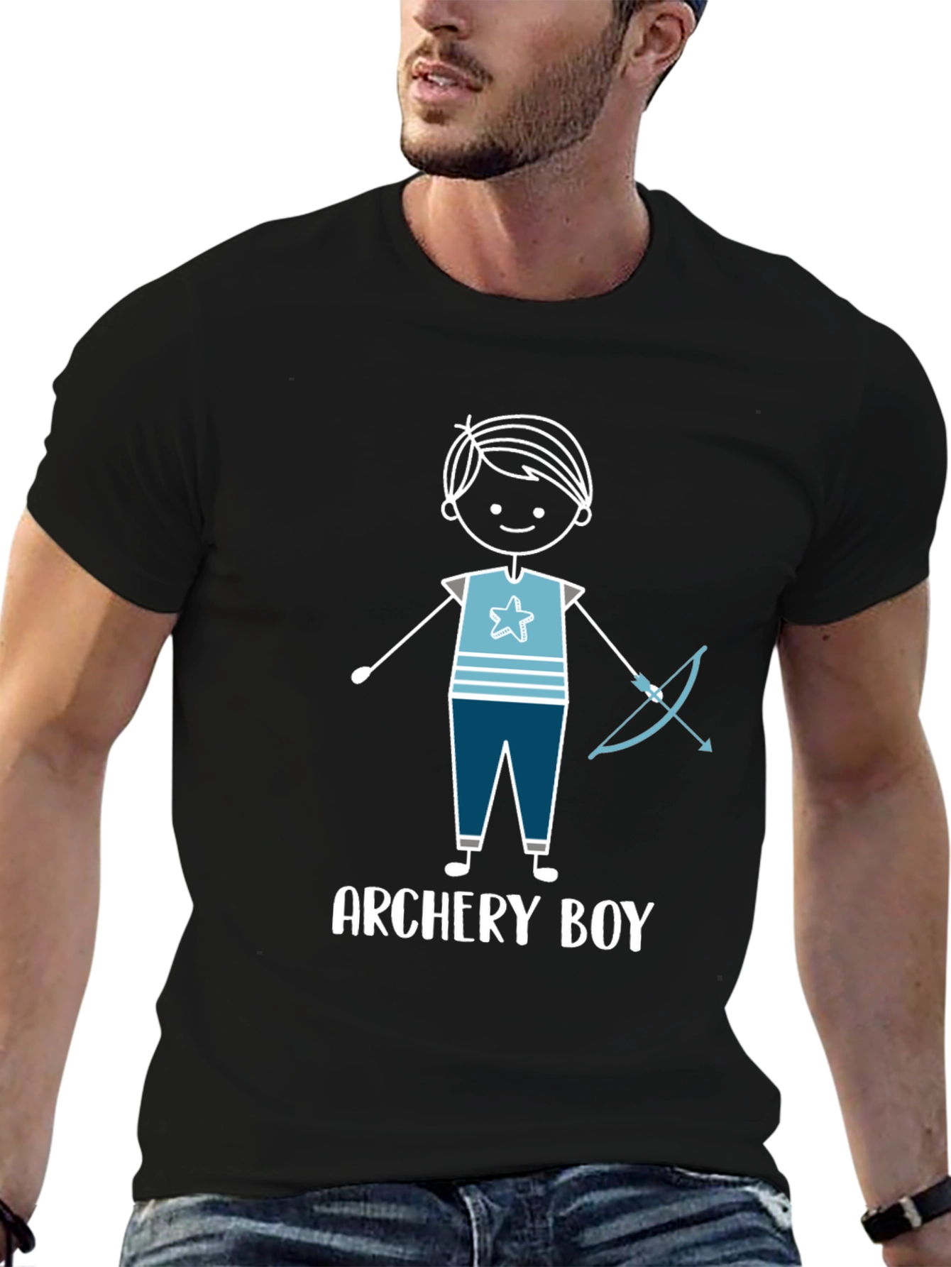 Archery Boy Graphic T-Shirt