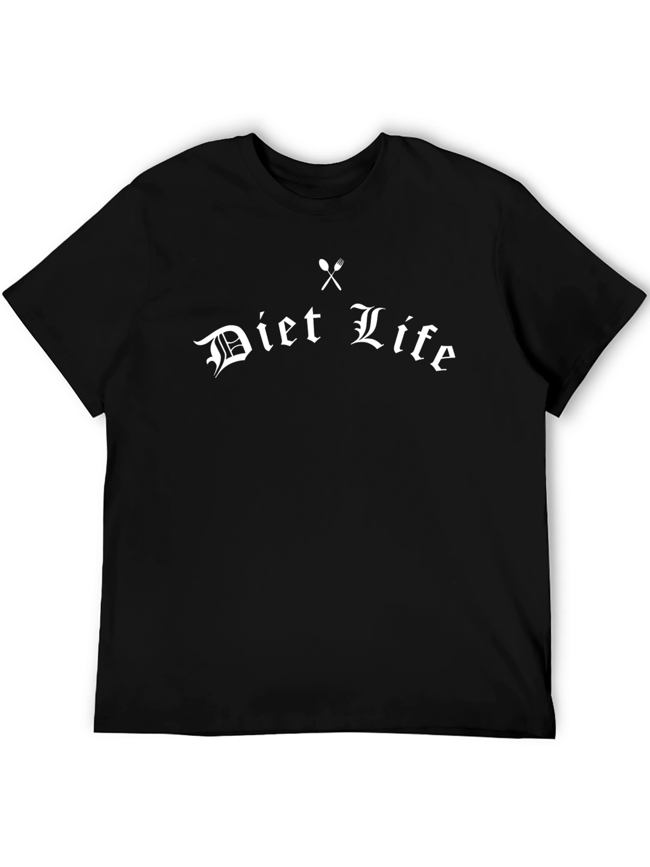 Diet Life Black T-Shirt