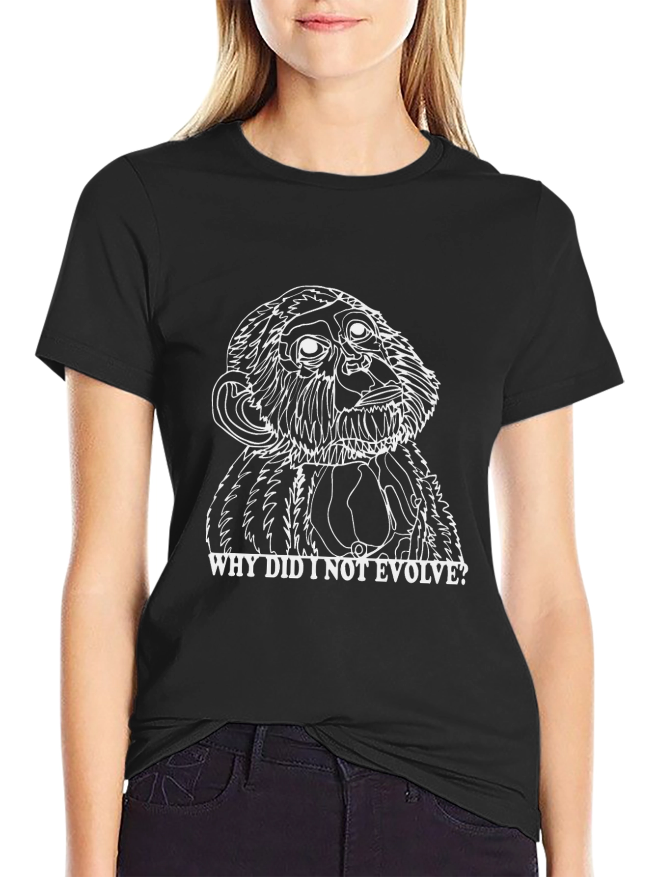 Ape Evolution T-Shirt: Why Did I Not Evolve?