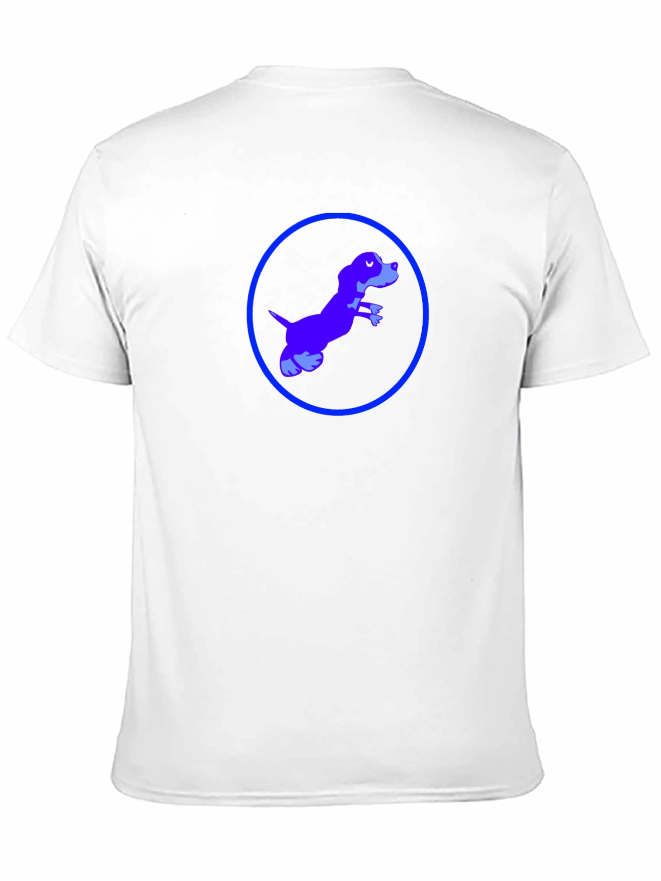 Dog in Circle Graphic Tee