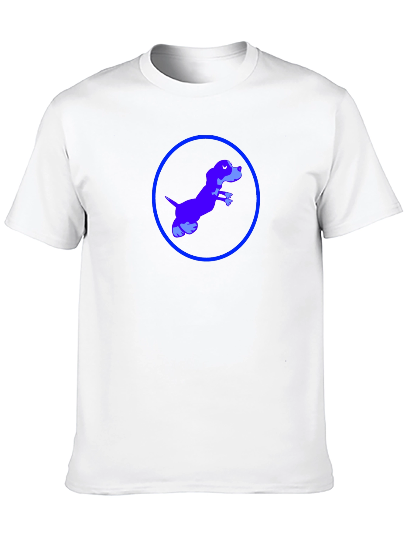 Dog in Circle Graphic Tee