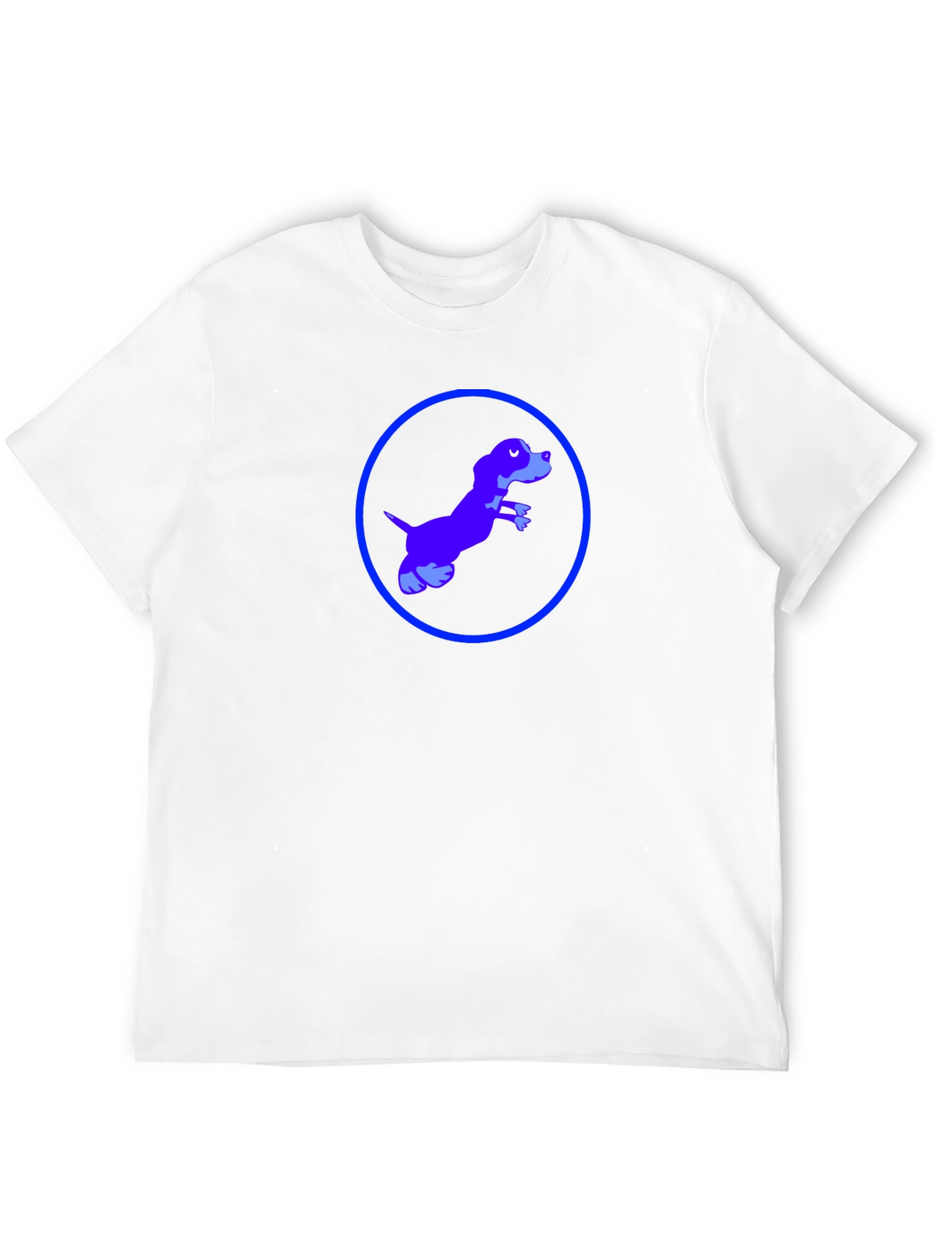 Dog in Circle Graphic Tee