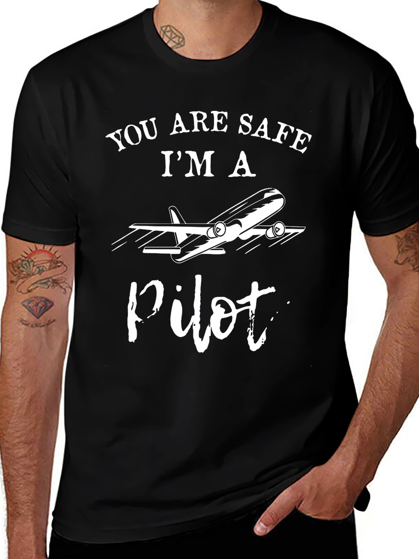 You Are Safe Im a Pilot T-Shirt