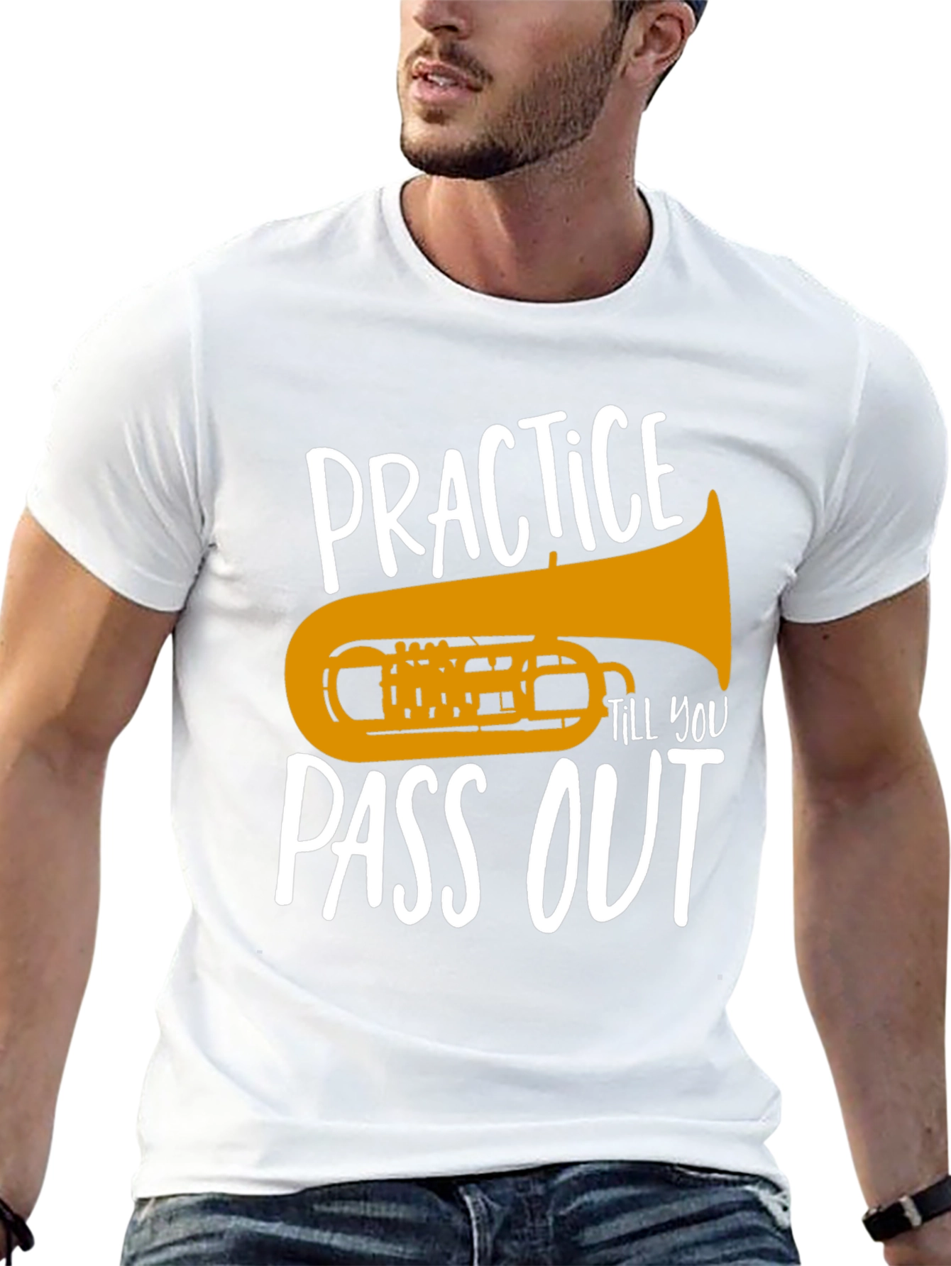 Practice Till You Pass Out Tuba T-Shirt
