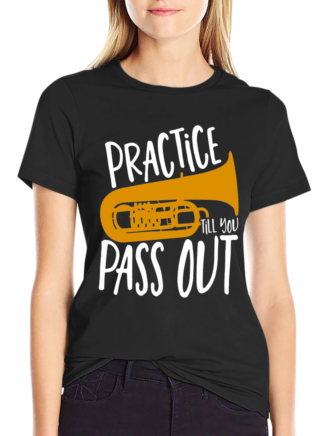 Practice Till You Pass Out Tuba T-Shirt