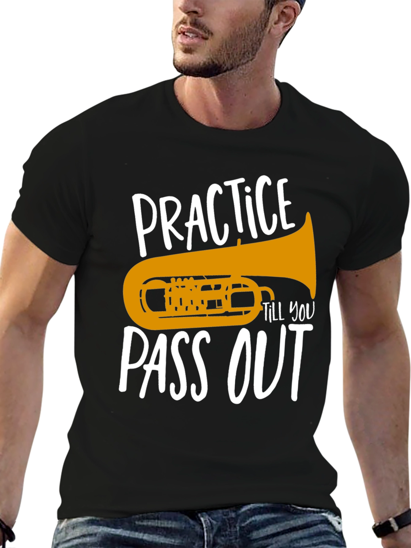 Practice Till You Pass Out Tuba T-Shirt