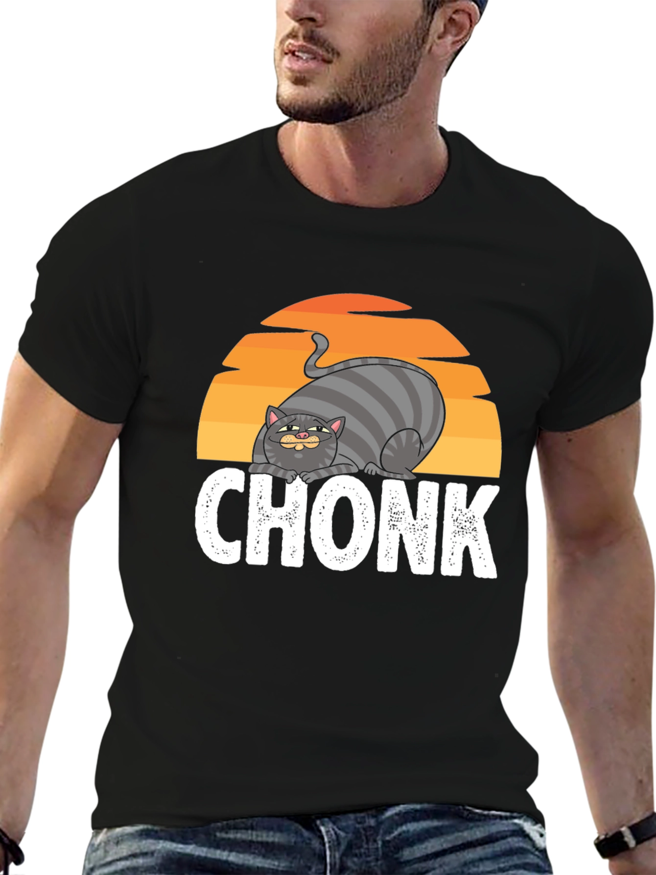 Chonk Cat Graphic Tee - Unisex Fit