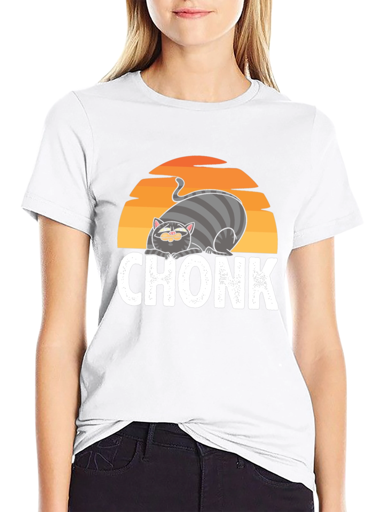 Chonk Cat Graphic Tee - Unisex Fit