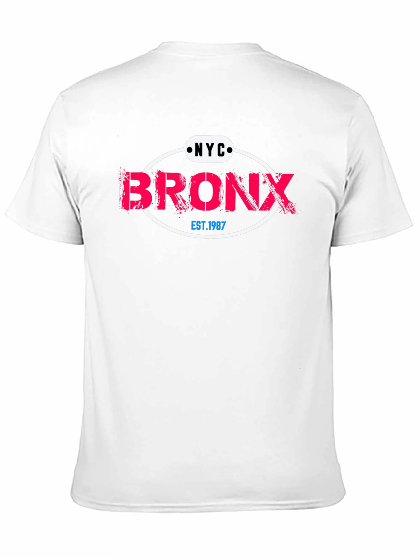 NYC Bronx Est. 1987 Black Graphic Tee