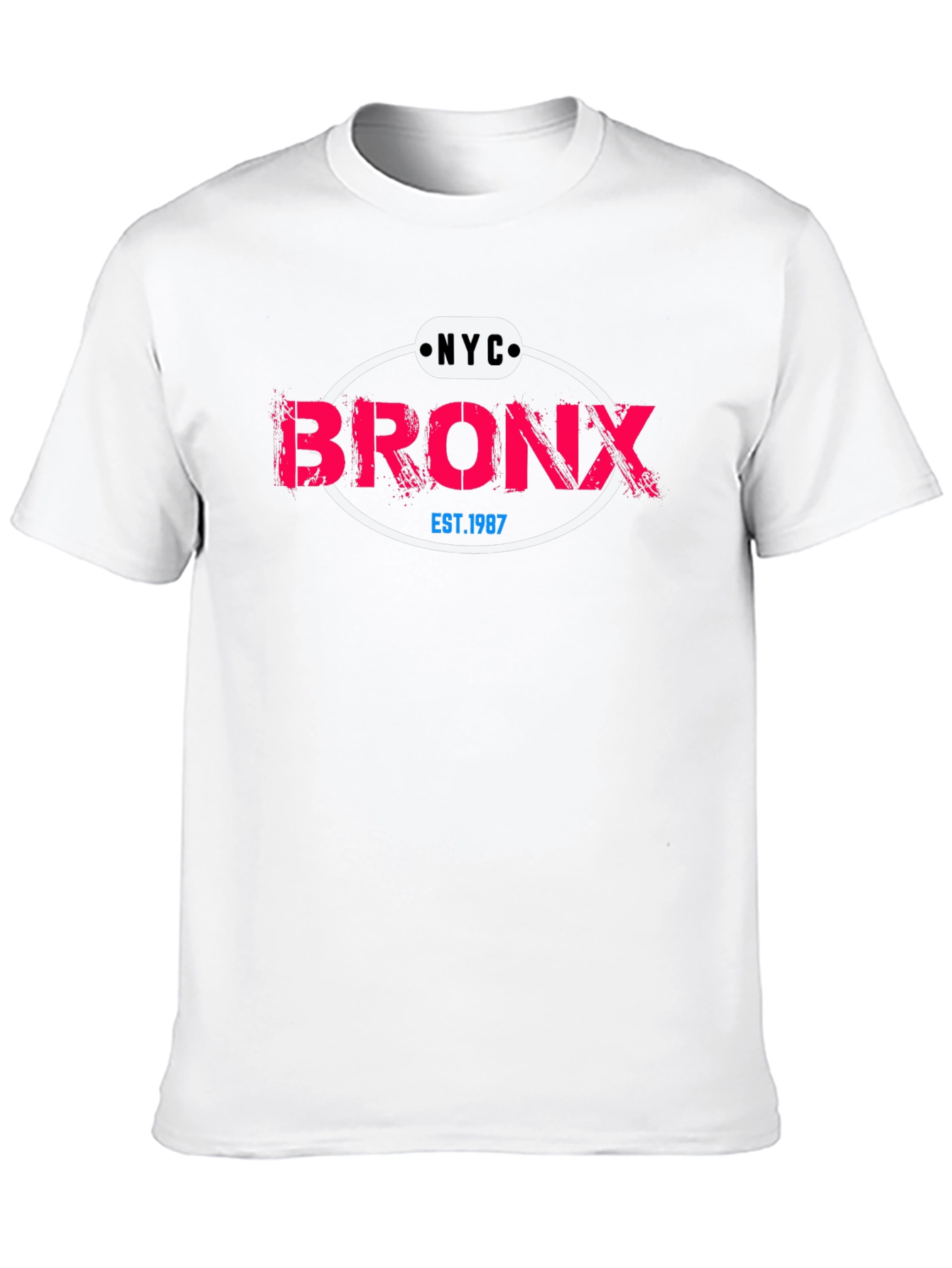 NYC Bronx Est. 1987 Black Graphic Tee