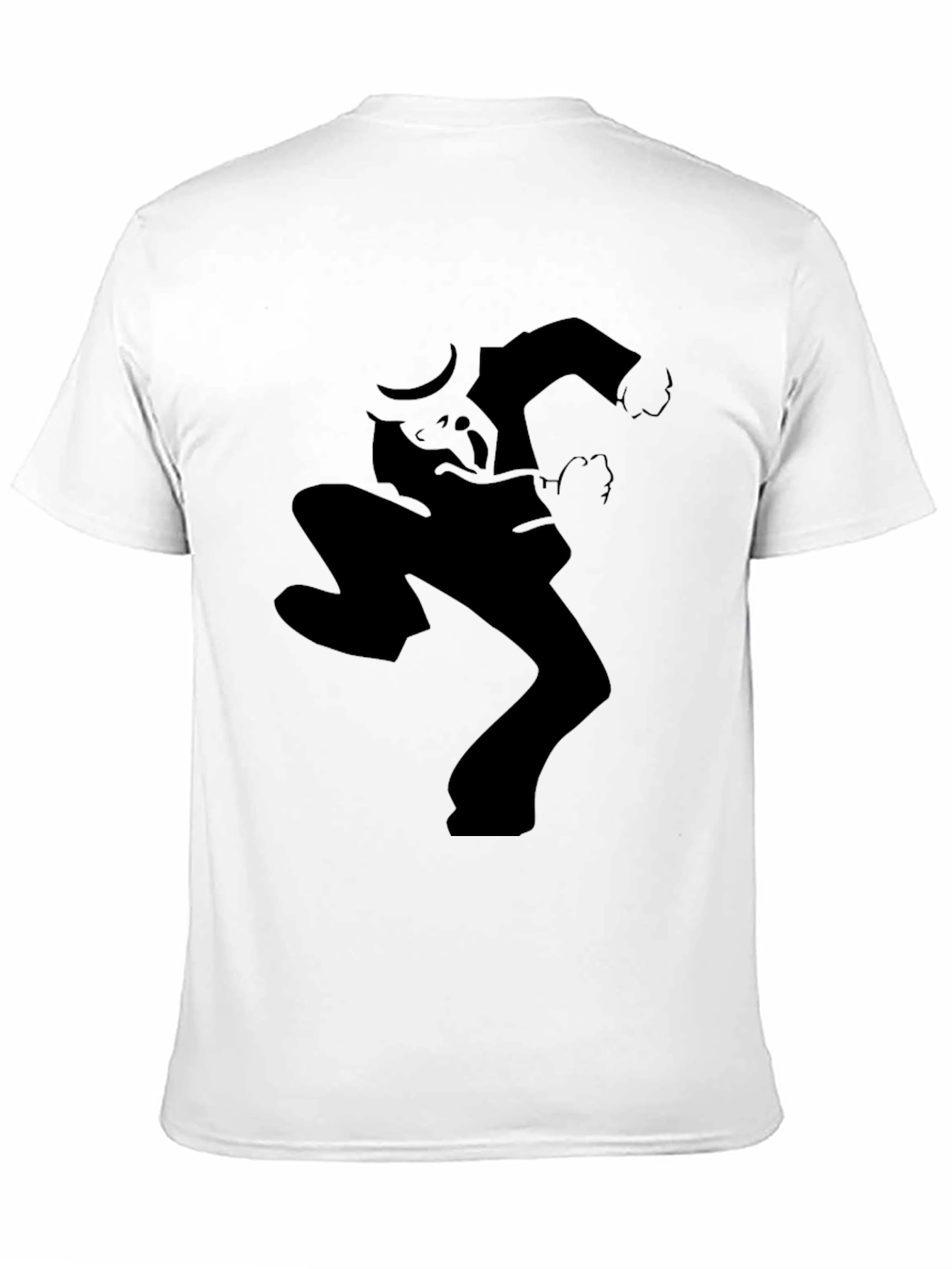 Silhouette Mans Black Graphic Tee