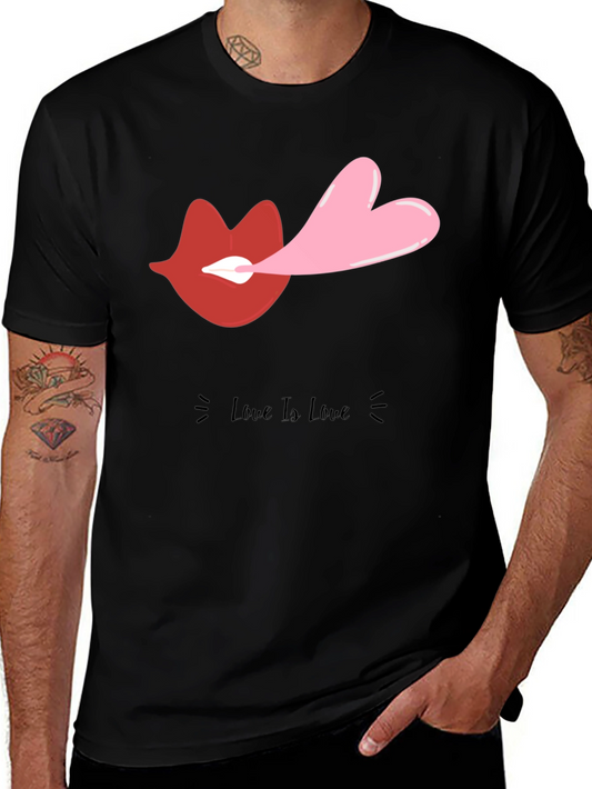 Love Is Love Graphic Tee - Black