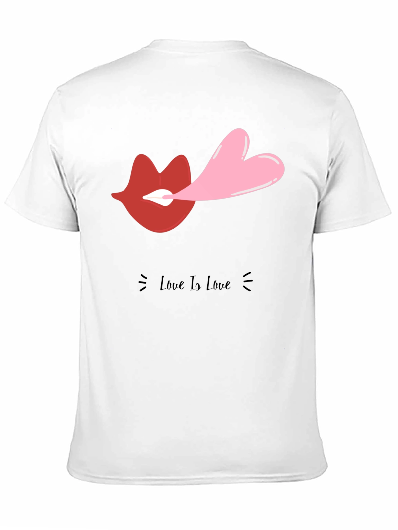 Love Is Love Graphic Tee - Black