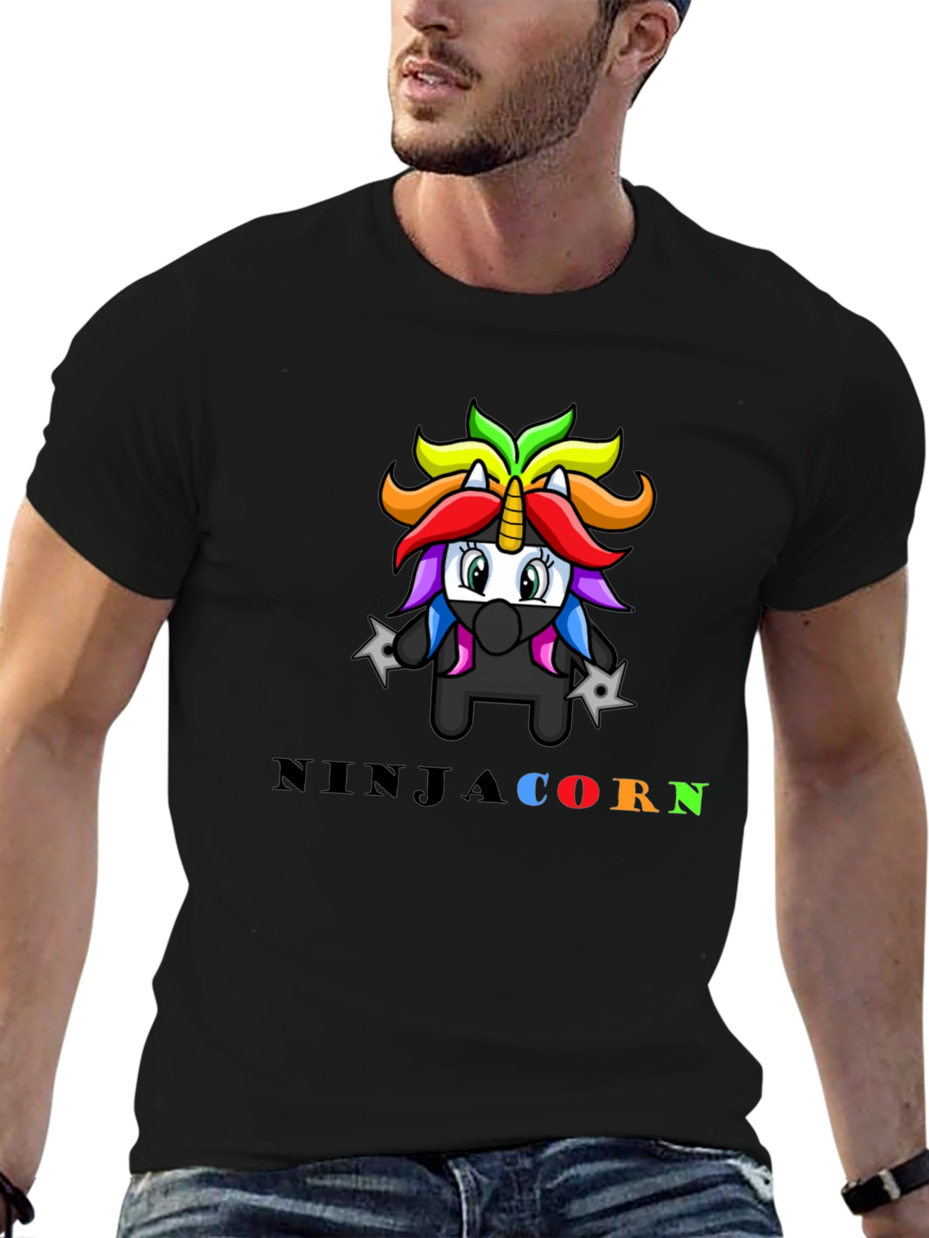 Ninja Unicorn Graphic T-Shirt