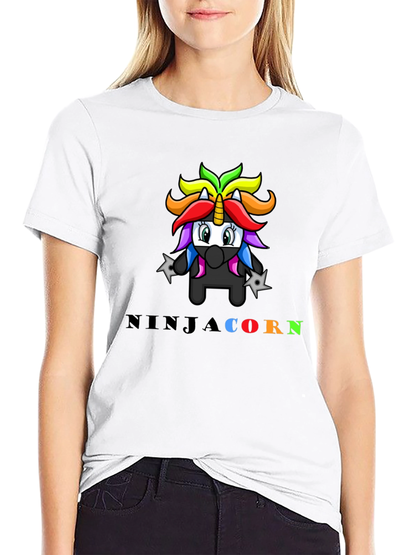 Ninja Unicorn Graphic T-Shirt