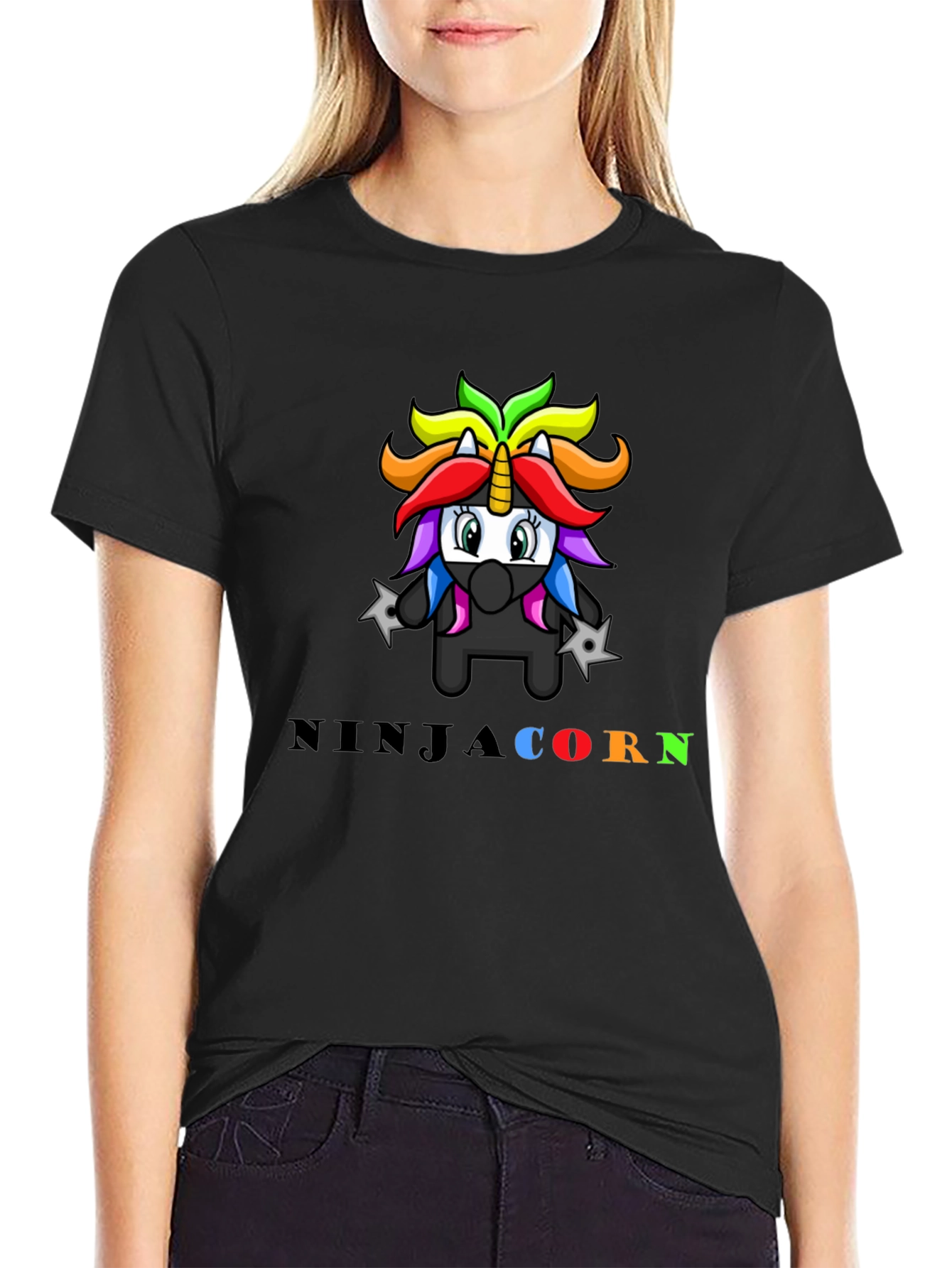 Ninja Unicorn Graphic T-Shirt