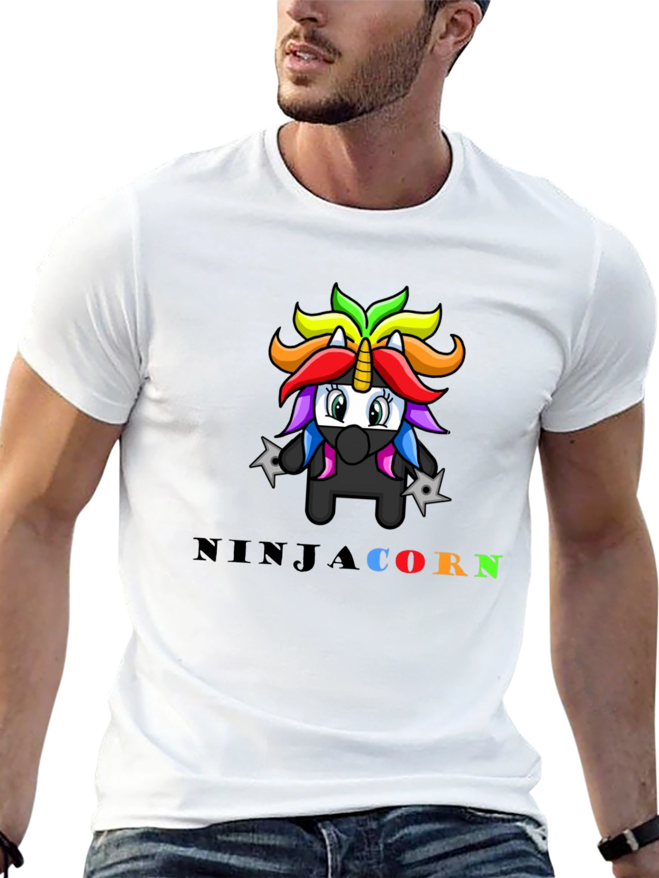 Ninja Unicorn Graphic T-Shirt