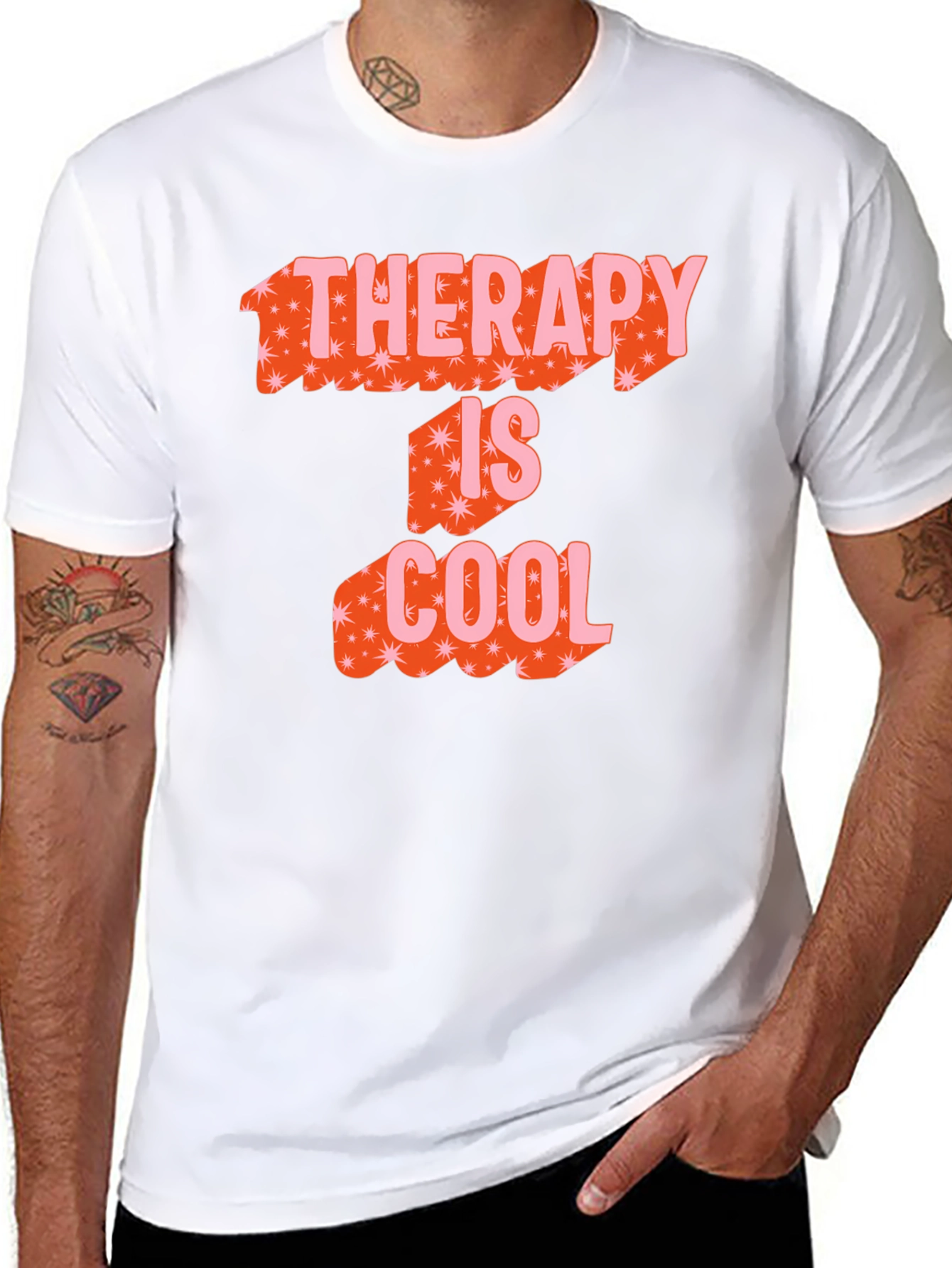 Therapy Is Cool Graphic Tee