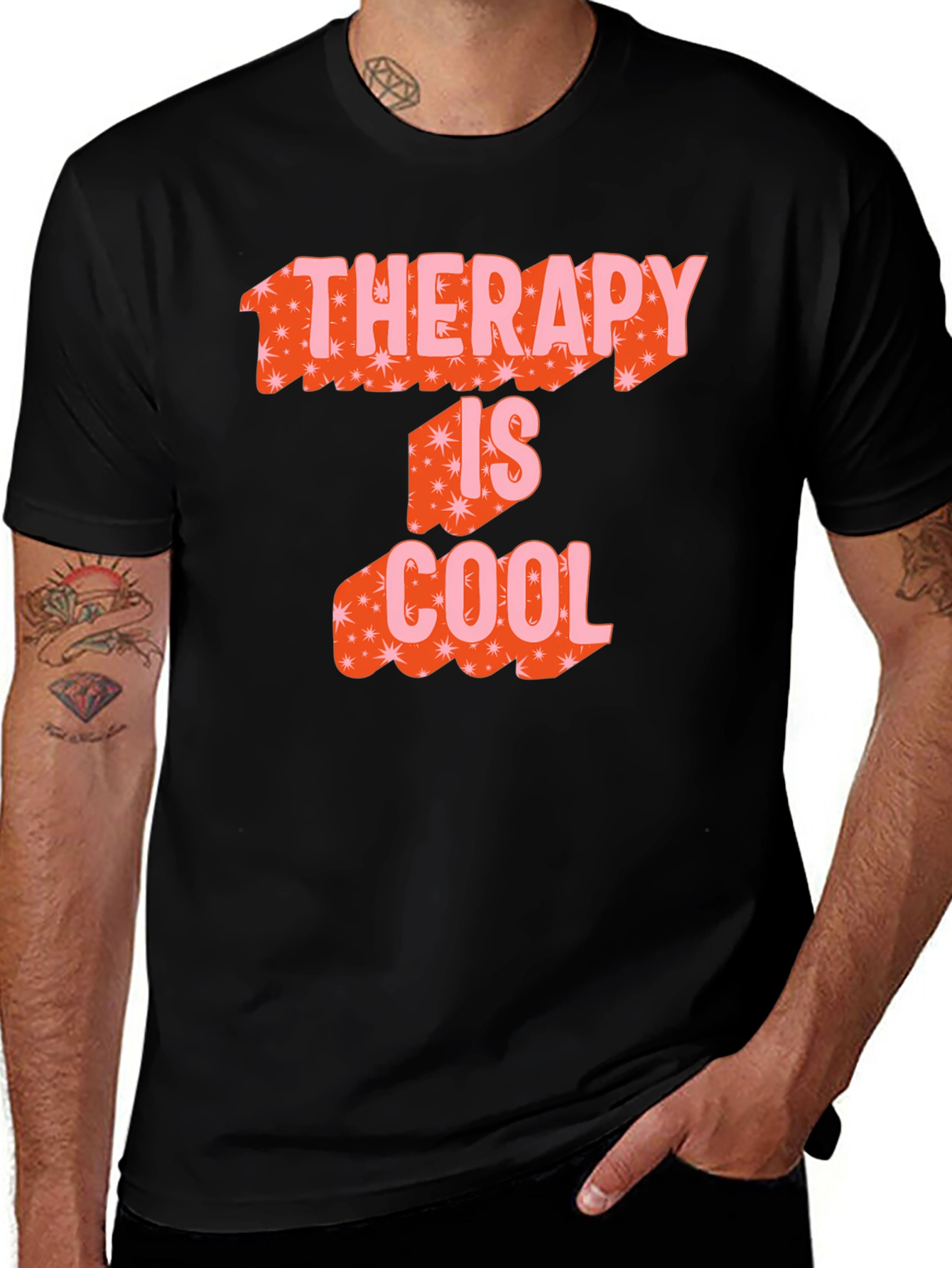 Therapy Is Cool Graphic Tee