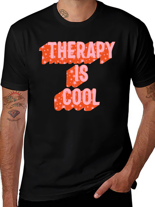Therapy Is Cool Graphic Tee