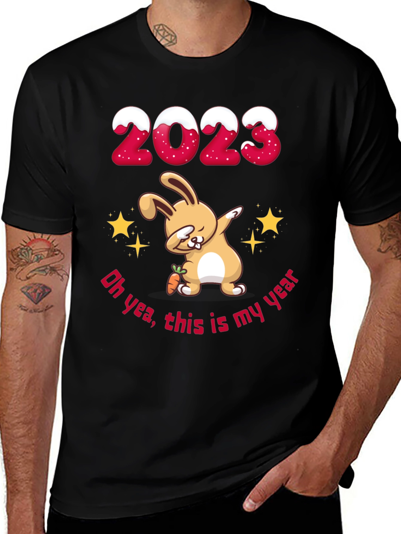 Year of the Rabbit 2023 Graphic T-Shirt