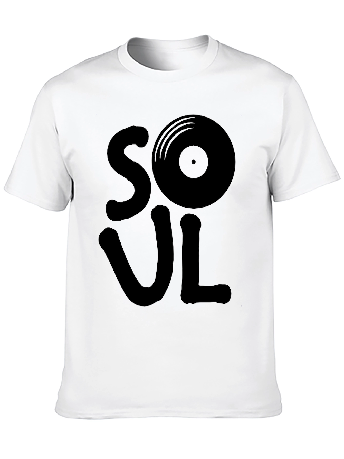 Soul Music Graphic Black T-Shirt