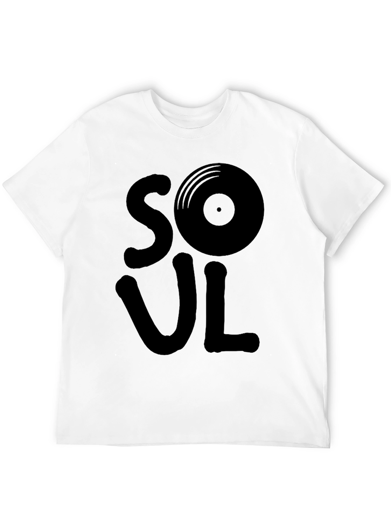 Soul Music Graphic Black T-Shirt