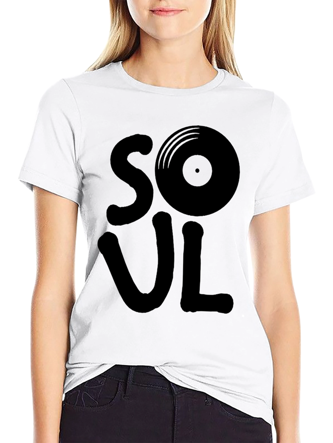 Soul Music Graphic Black T-Shirt