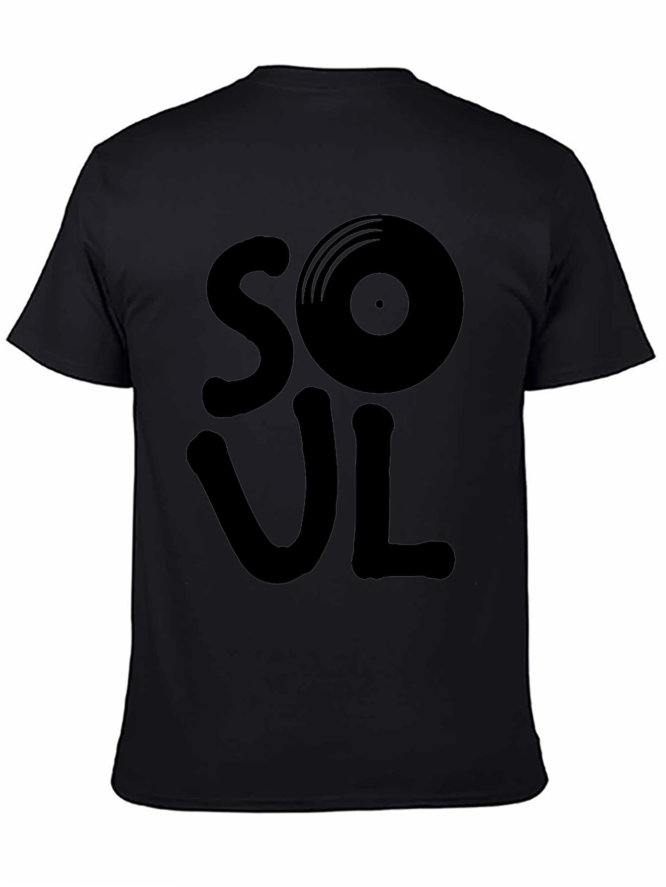 Soul Music Graphic Black T-Shirt